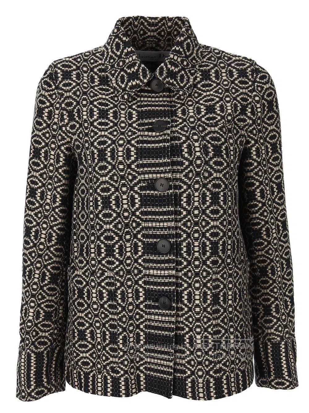 Dior Vintage Dior Jacquard Jacket. Size XS / US 0-2 / IT 36-38 - 1 Thumbnail
