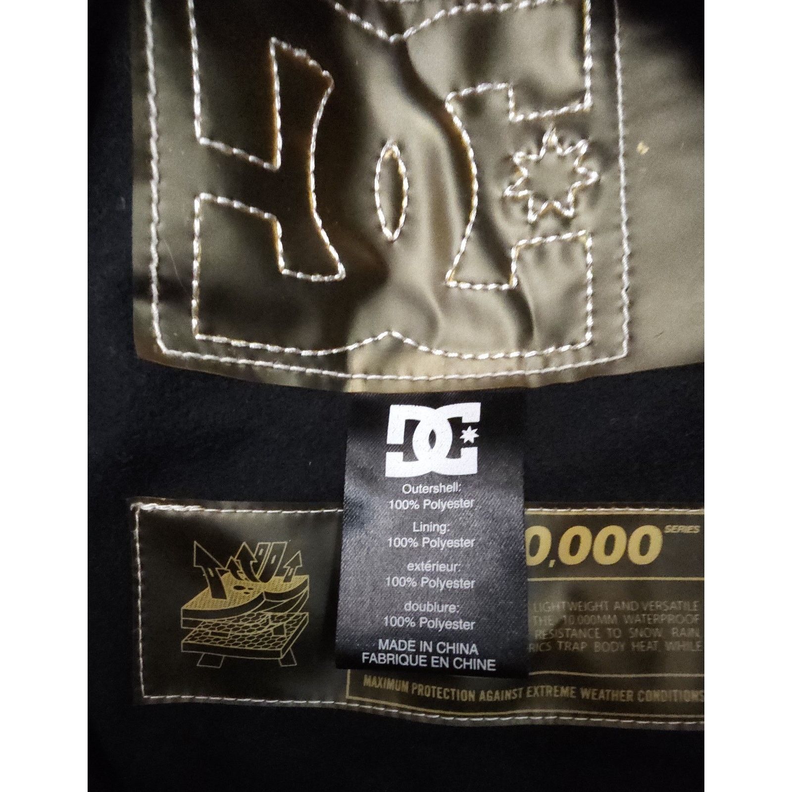 DC DC Exotex 10000 Y2K Snowboarding Cargo Pockets With High Top Size US 33 - 13 Thumbnail
