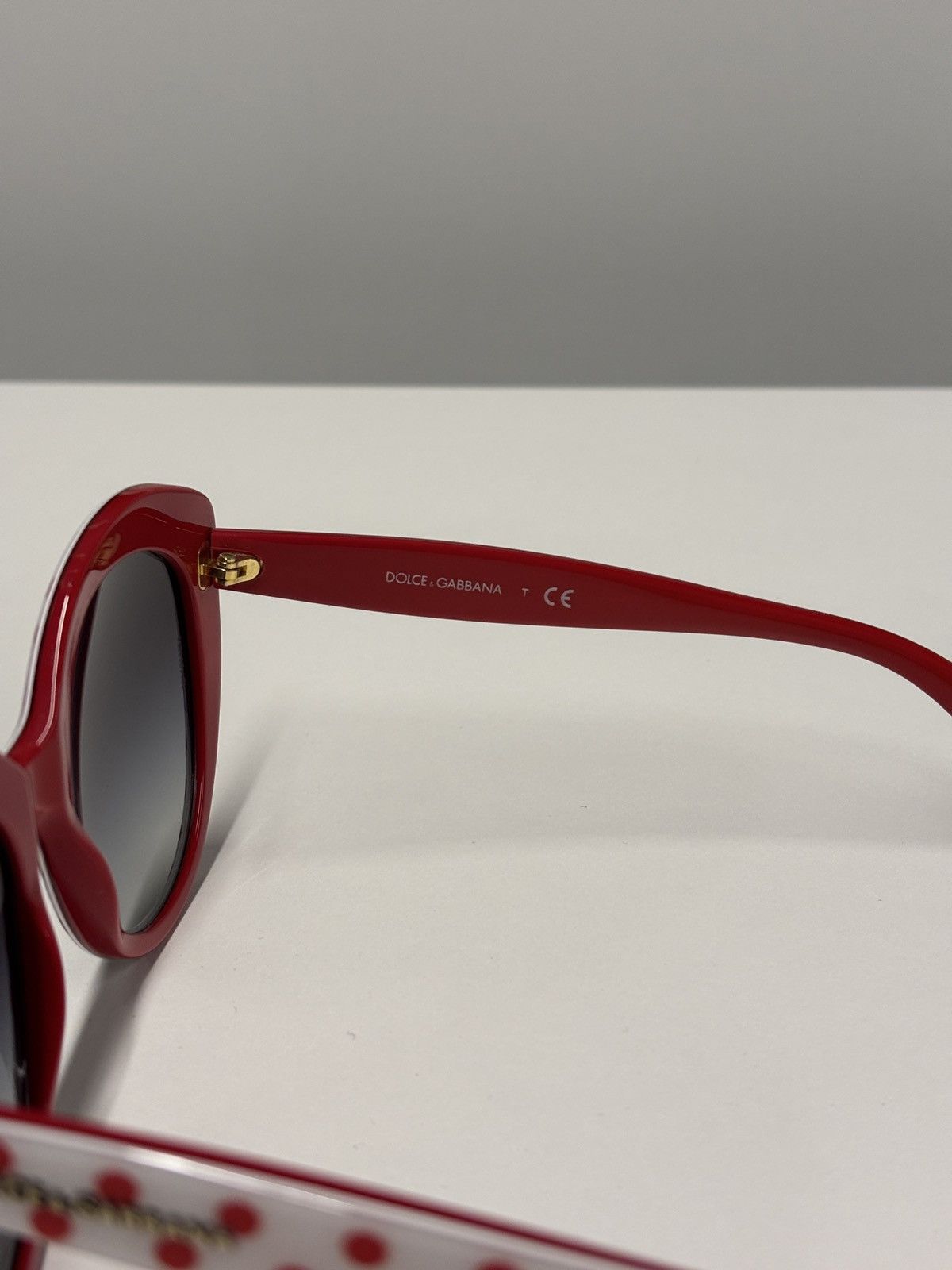 Dolce & Gabbana Dolce & Gabbana Polka Dot Sunglasses Size ONE SIZE - 5 Thumbnail