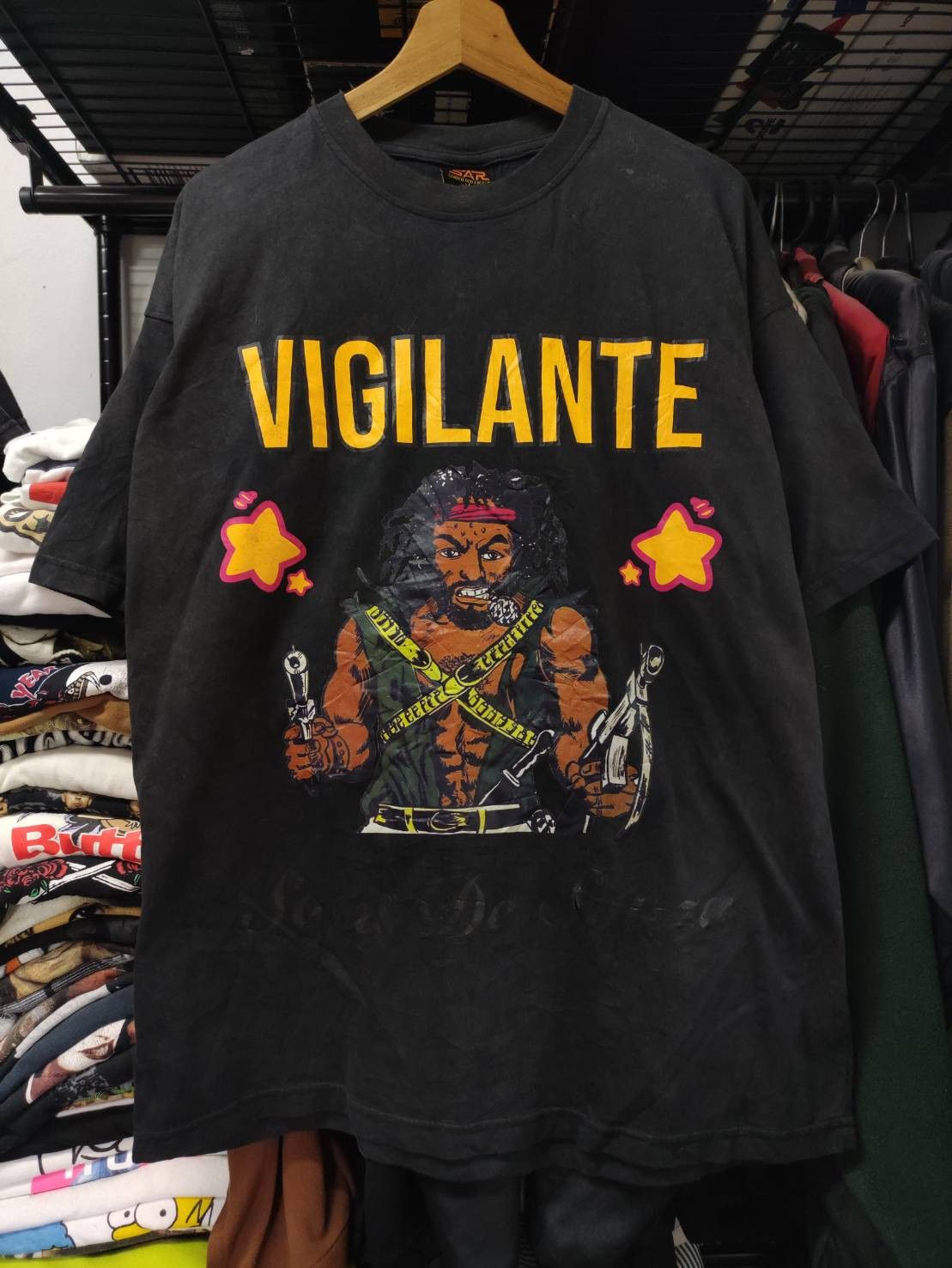 Rap Tees Vtg 00's Vigilante Bumbo Back Right Now! T-Shirt Size US L / EU 52-54 / 3 - 1 Thumbnail