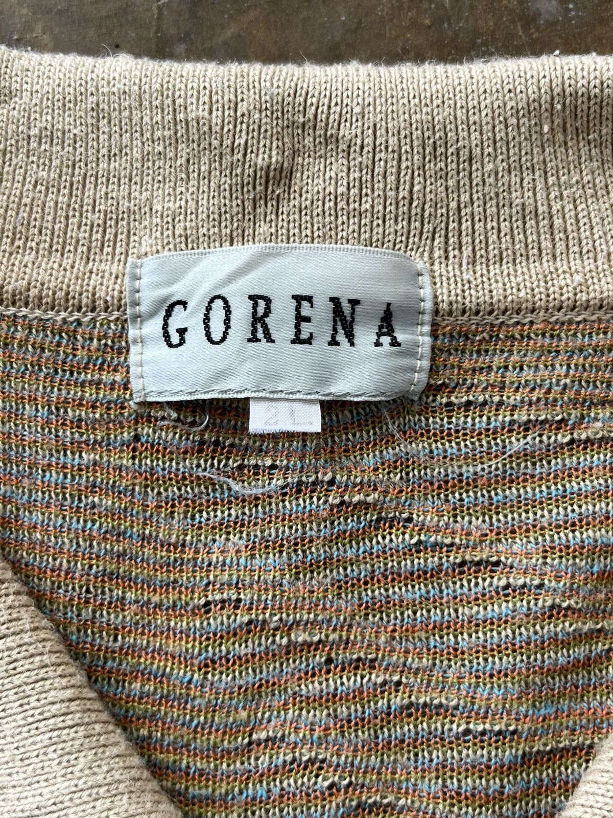 Japanese Brand Vintage Gorena Knitwear Size US L / EU 52-54 / 3 - 6 Thumbnail