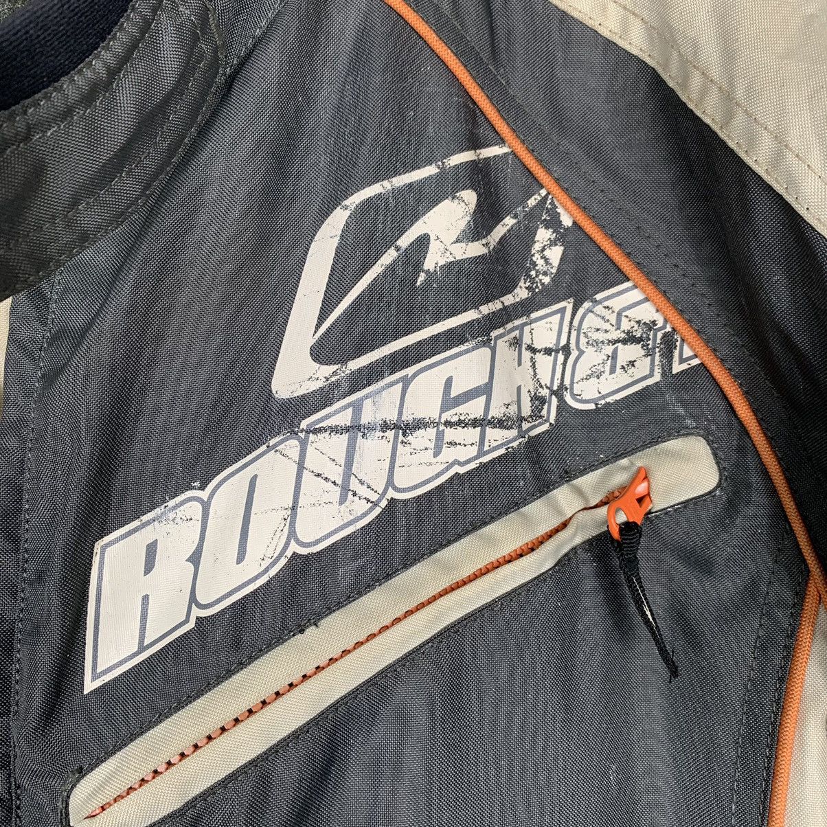Japanese Brand Rough & Road Racing Motorcycle Riding Jacket Size US XL / EU 56 / 4 - 15 Thumbnail