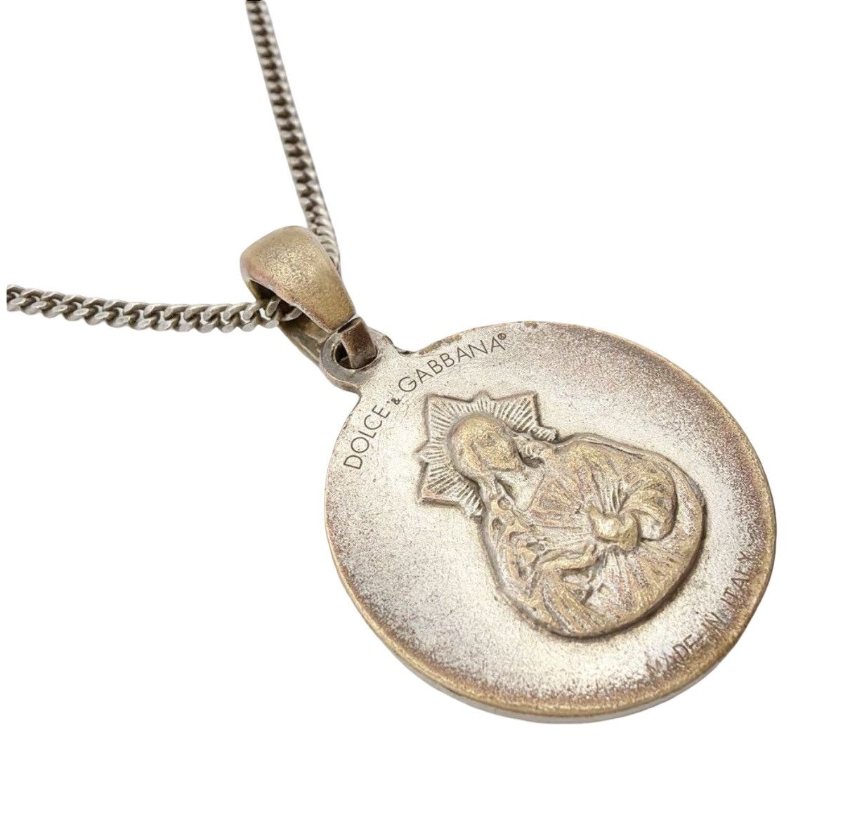 Dolce & Gabbana Dolce & Gabbana Archival Religious Medallion Necklace Size ONE SIZE - 5 Thumbnail