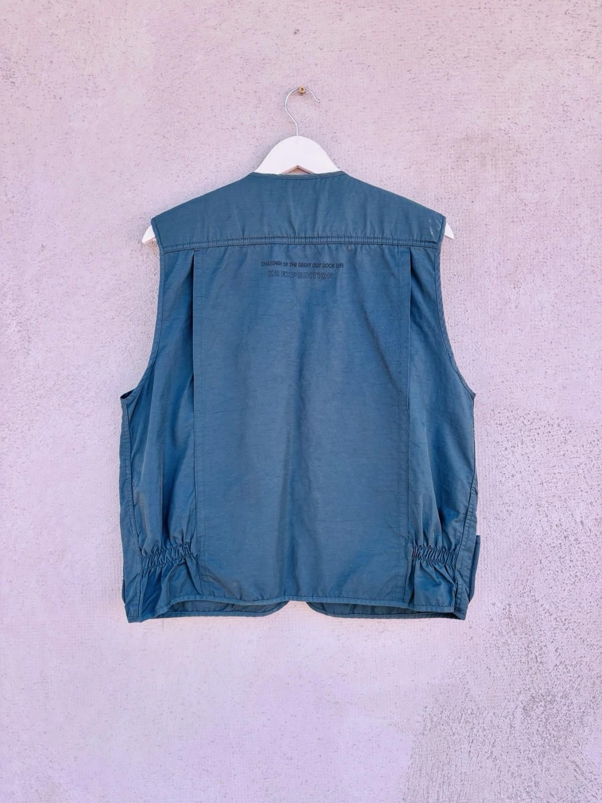 Vintage Vintage K2 Mountain Equipment Expedition Zip Up Vest Large Size US L / EU 52-54 / 3 - 6 Thumbnail
