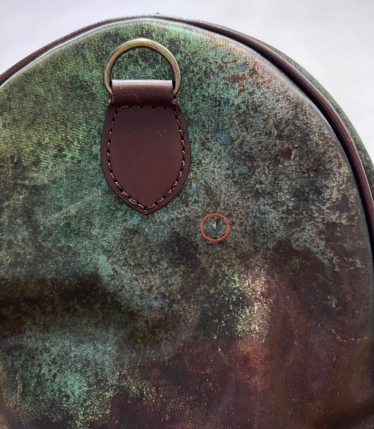 Jean Paul Gaultier JPG - FW95 - Cyber Iridescent Rust Two Way Boston Duffle Bag Size ONE SIZE - 12 Thumbnail