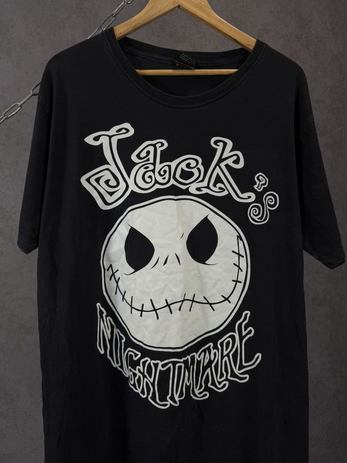 Disney Jack Nightmare movie comics Disney tee Size US XL / EU 56 / 4 - 4 Thumbnail