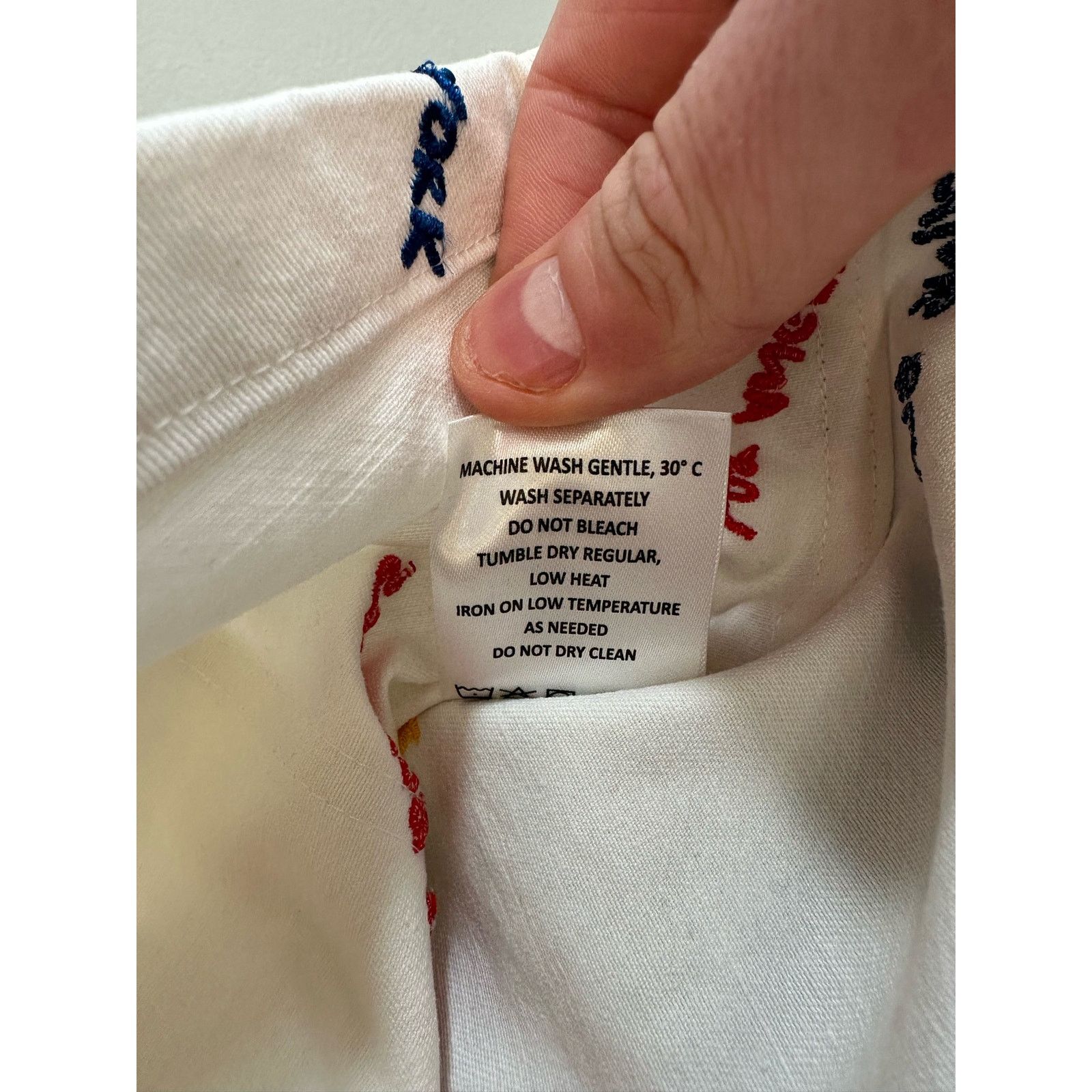 Rowing Blazers Rowing Blazers Cities Embroidered Chore Coat White Large NWT Size US L / EU 52-54 / 3 - 12 Thumbnail