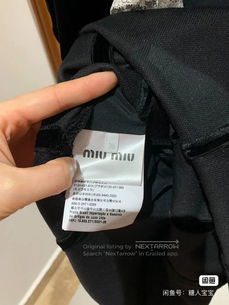 Miu Miu Miu Miu 36 Velvet dress Size S / US 4 / IT 40 - 8 Thumbnail