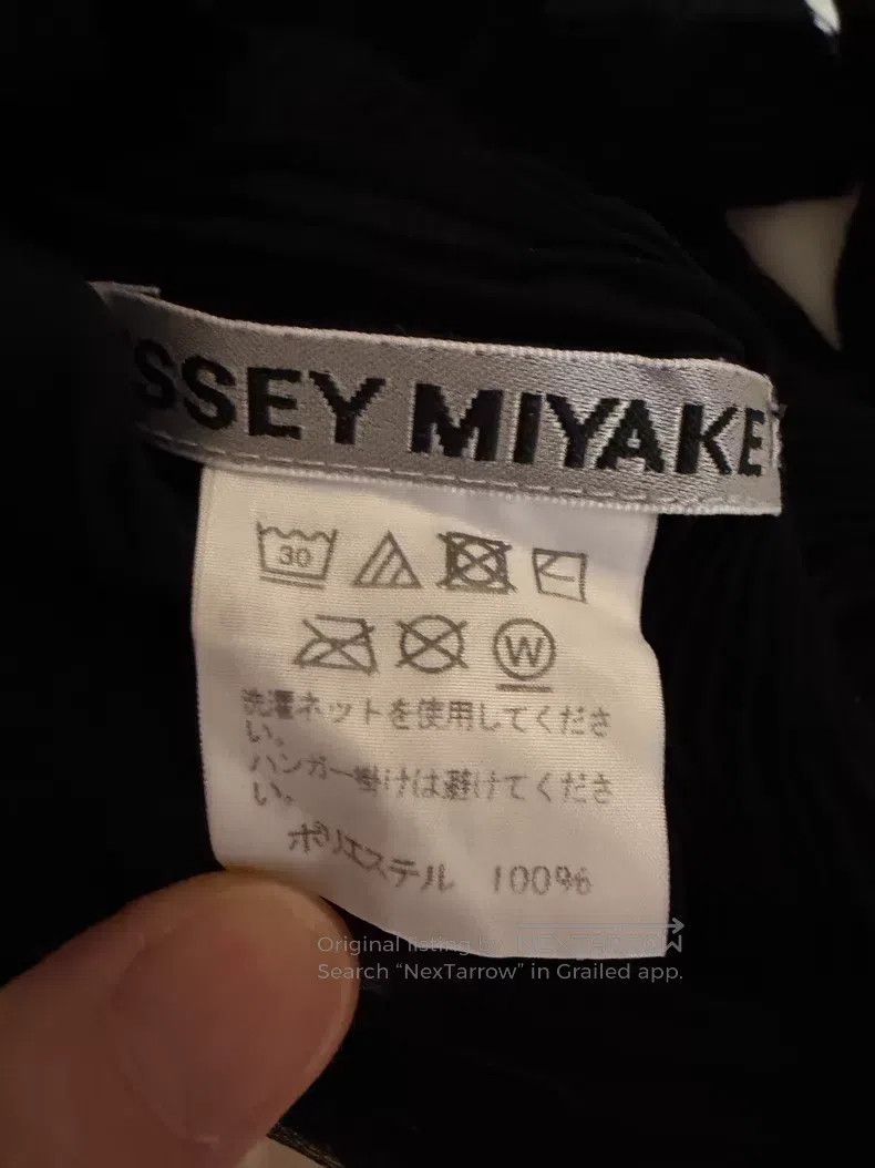 Issey Miyake Issey Miyake Black Wicker Turtleneck Long Sleeve Size M / US 6-8 / IT 42-44 - 6 Thumbnail