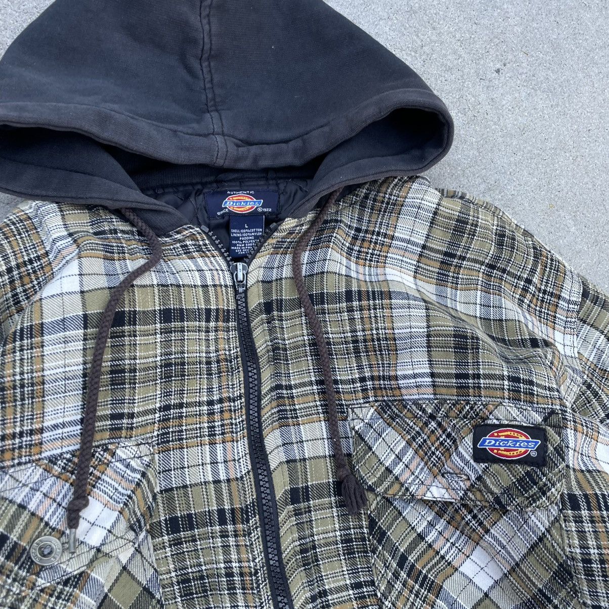Dickies Dickies Hooded Flannel Zip Up Size US L / EU 52-54 / 3 - 2 Thumbnail