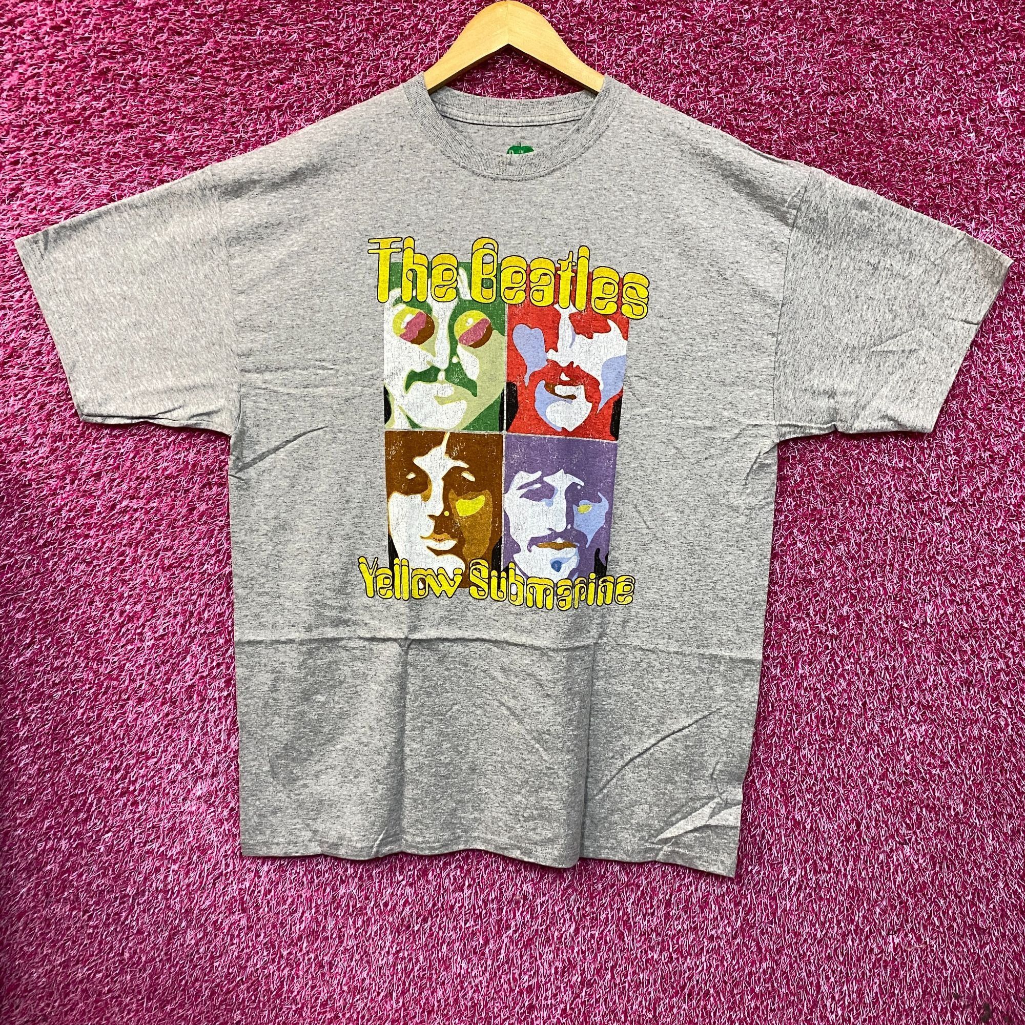 Band Tees The Beatles Yellow Submarine Rock Tshirt size Extra Large Size US XL / EU 56 / 4 - 1 Thumbnail