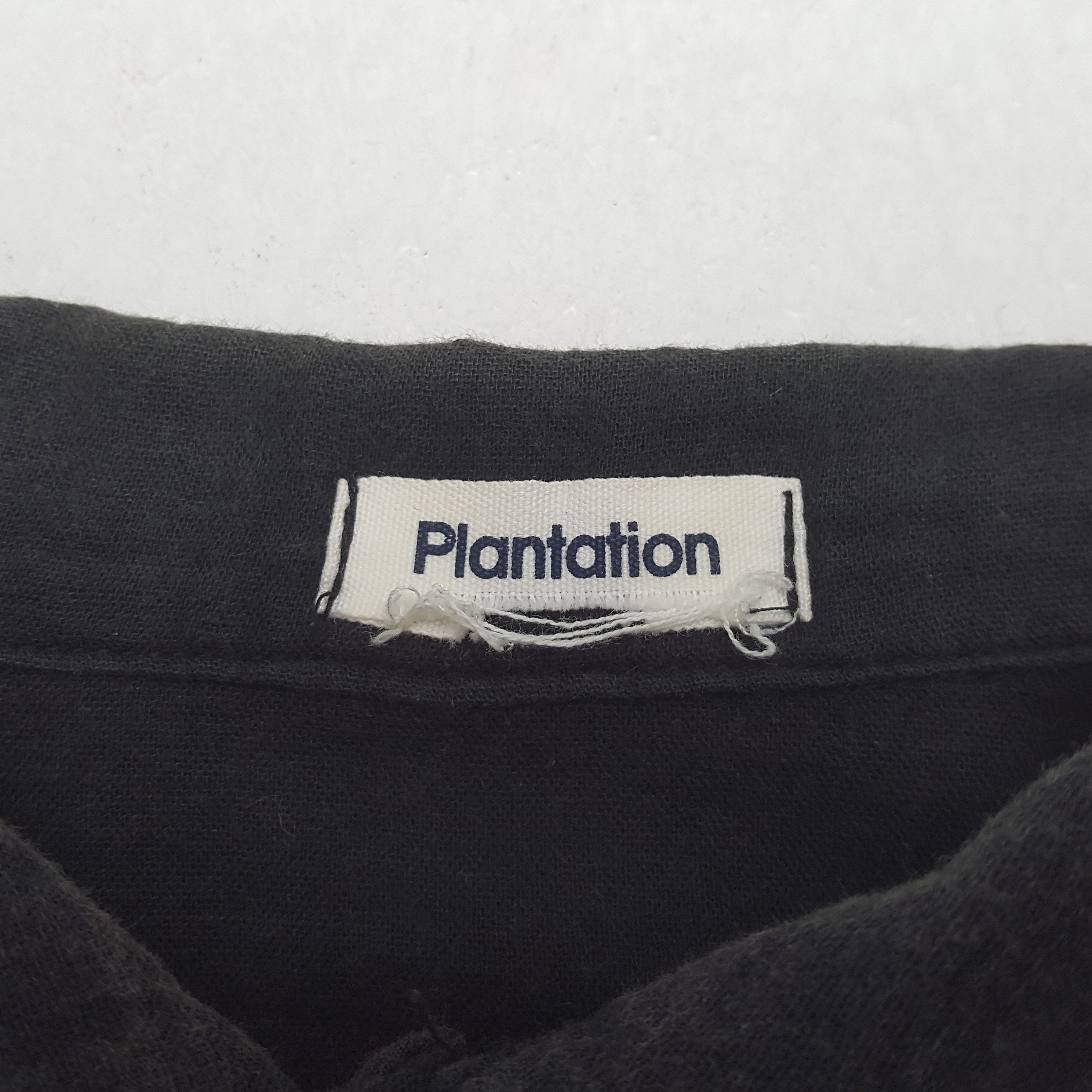Japanese Brand Plantation by Issey Miyake Designer Shirt RR25 Size M / US 6-8 / IT 42-44 - 6 Thumbnail