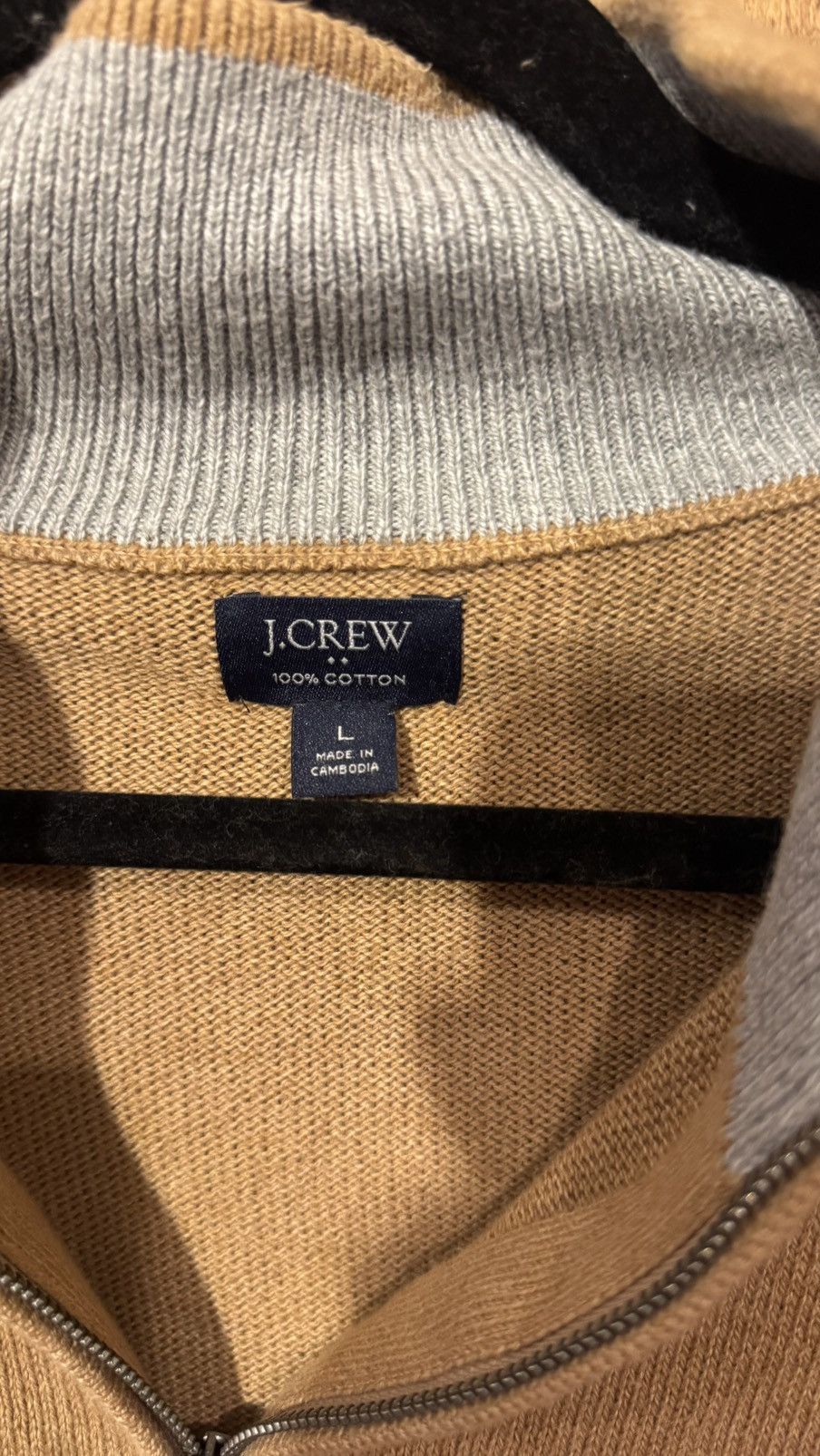 J.Crew J. Crew Quarter Zip Size US L / EU 52-54 / 3 - 3 Thumbnail