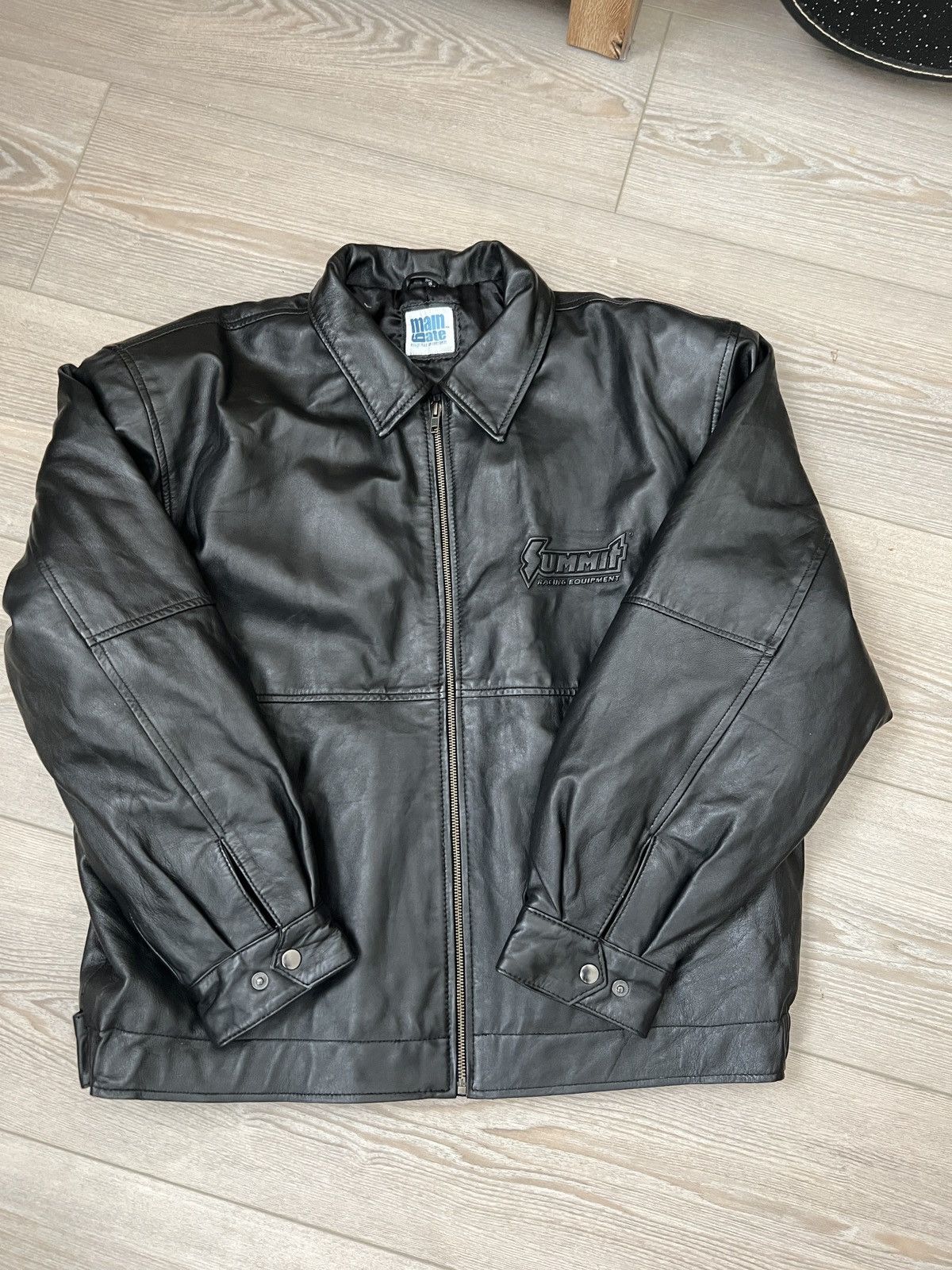 Summit Clothing Summit racing leather jacket Size US XL / EU 56 / 4 - 1 Thumbnail