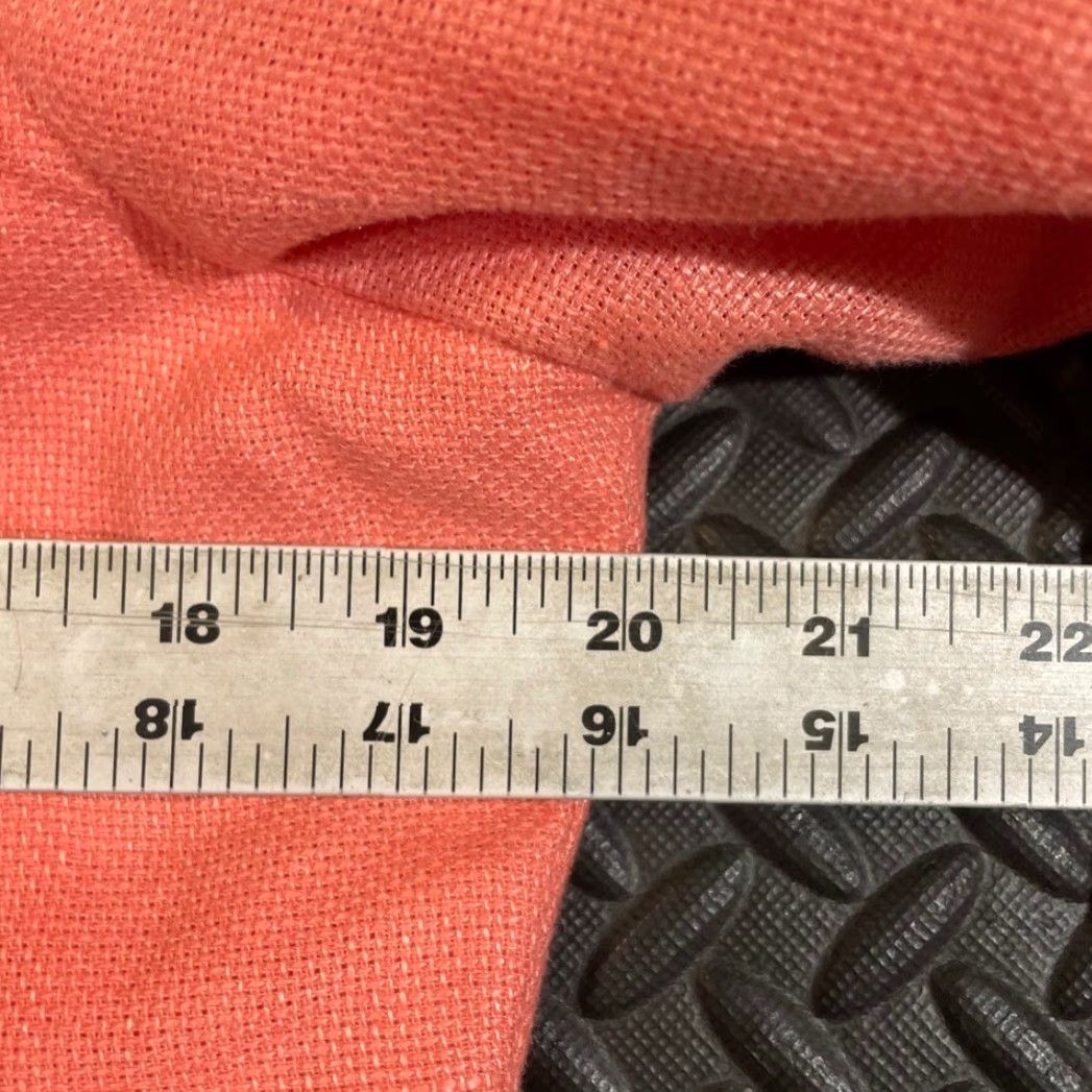 Talbots Talbots Blazer Jacket Petites Women Coral Pink Irish Linen Size M Petite Coat Women Pink M Petite Talbots Size M / US 6-8 / IT 42-44 - 6 Thumbnail
