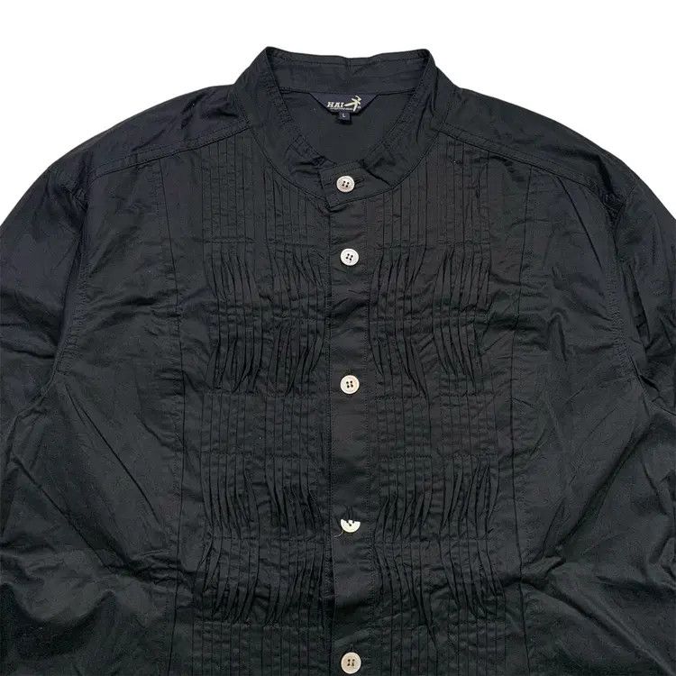 Issey Miyake Vintage Hai Sporting Gear Issey Miyake Black Shirts Size US L / EU 52-54 / 3 - 2 Thumbnail