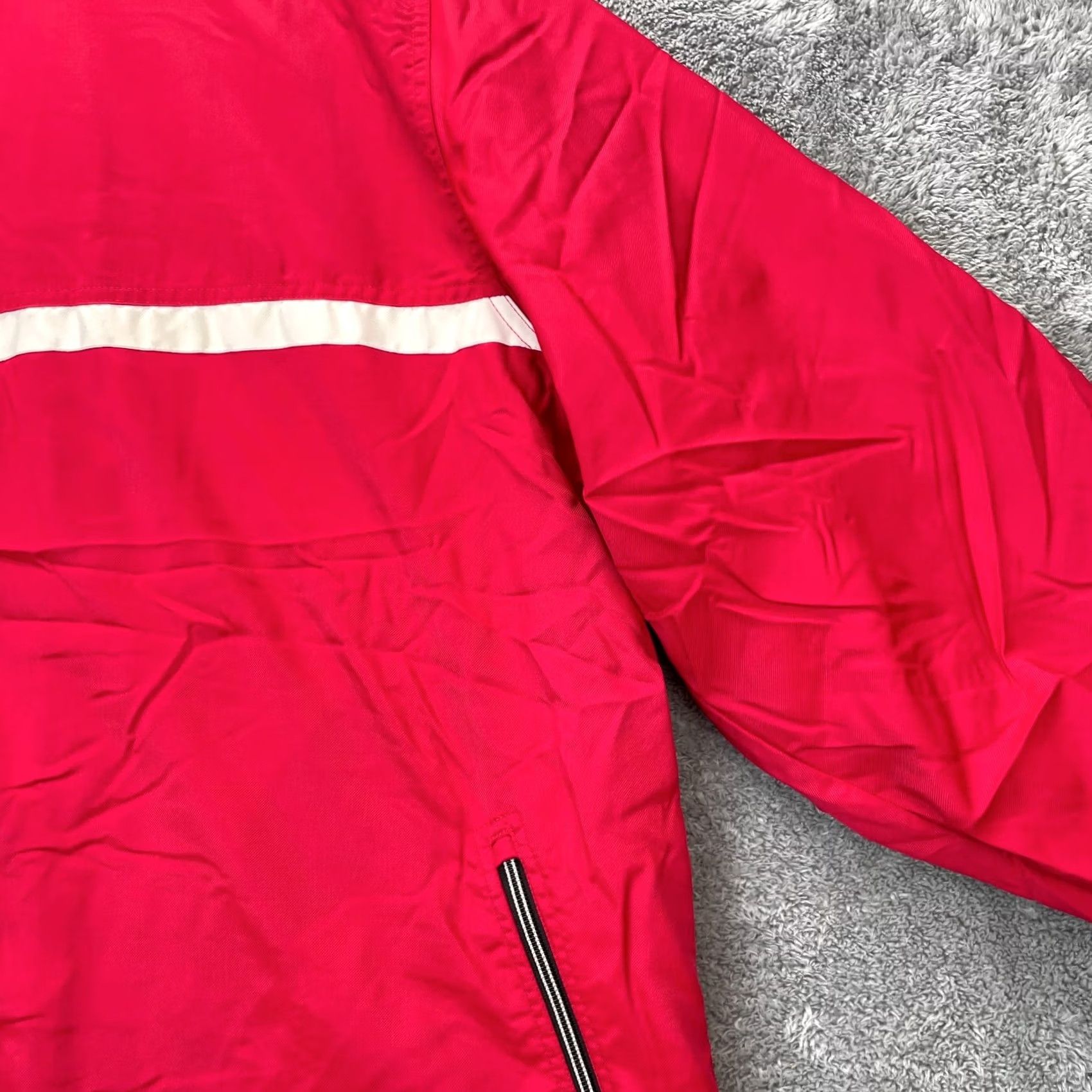 Nike VINTAGE Nike Jacket Mens XXL Red Performance Full Zip Insulated Fleece Lined Size US XXL / EU 58 / 5 - 6 Thumbnail