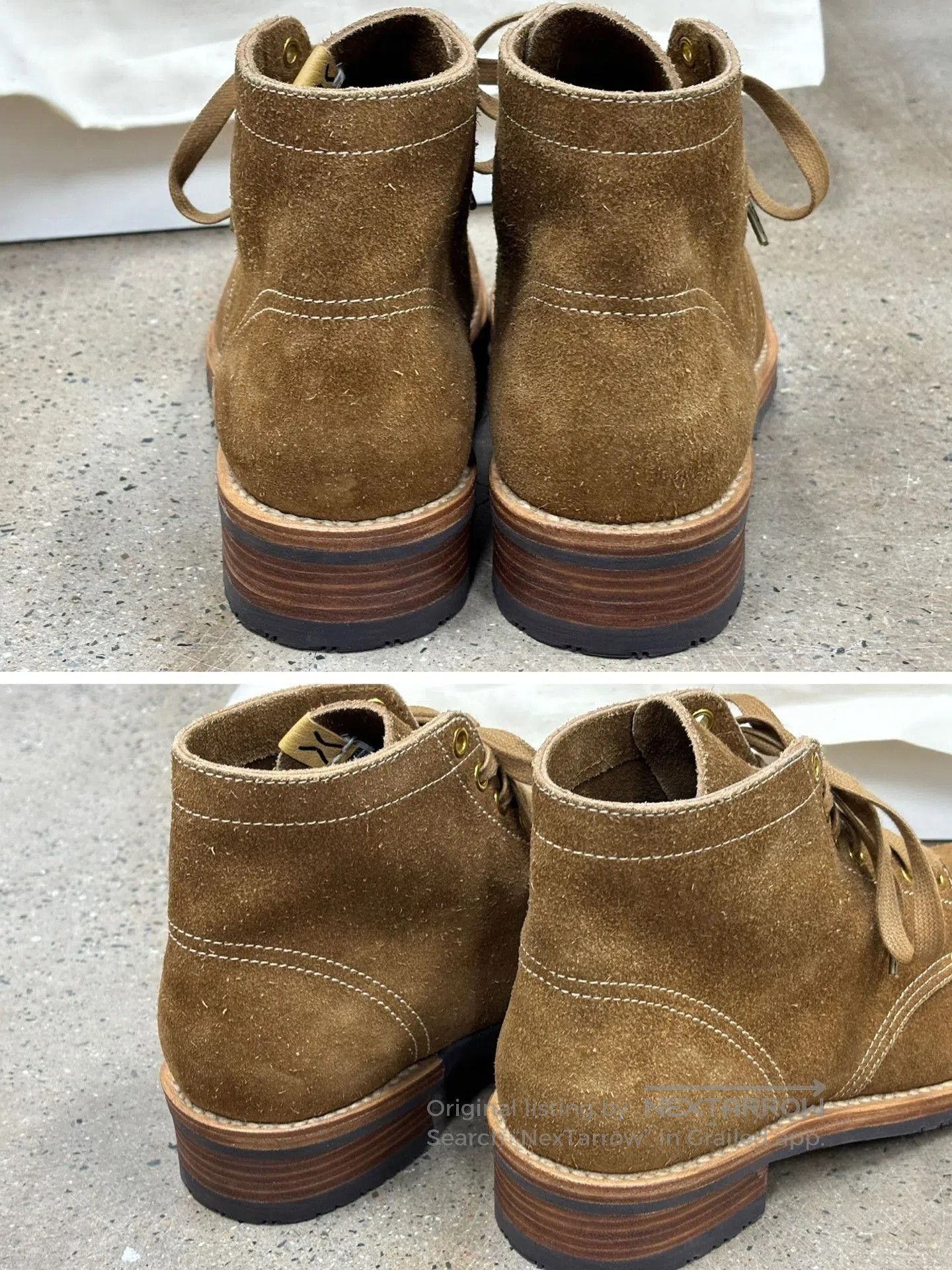 Visvim Visvim 17AW Brigadier Vibram Camel Boots. Size US 10 / EU 43 - 7 Thumbnail