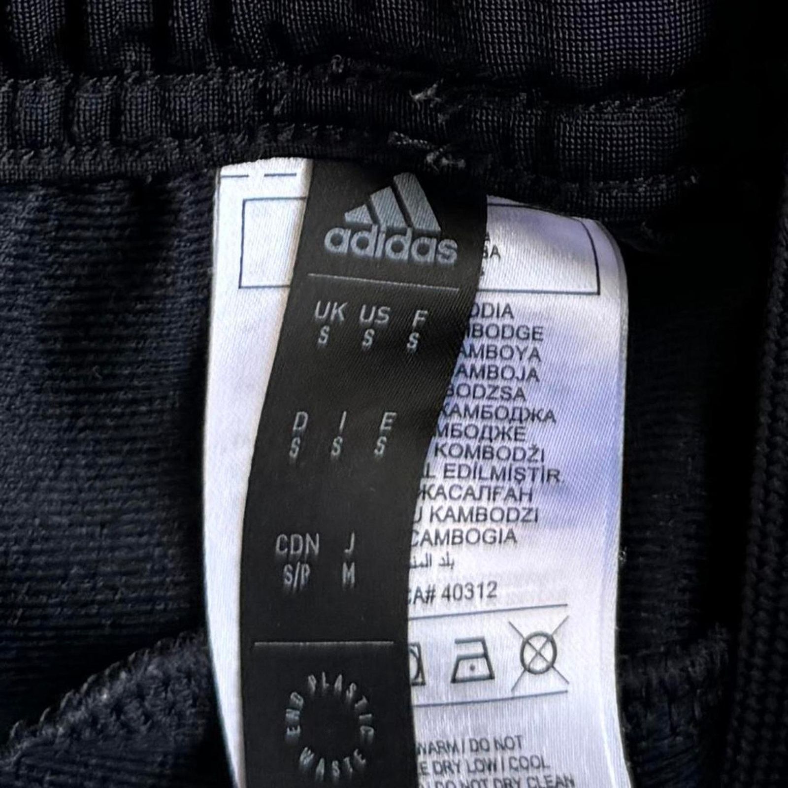 Adidas × Vintage Vintage Y2K Adidas Black Opium Three Stripes Sweatpants Size US 28 / EU 44 - 4 Thumbnail
