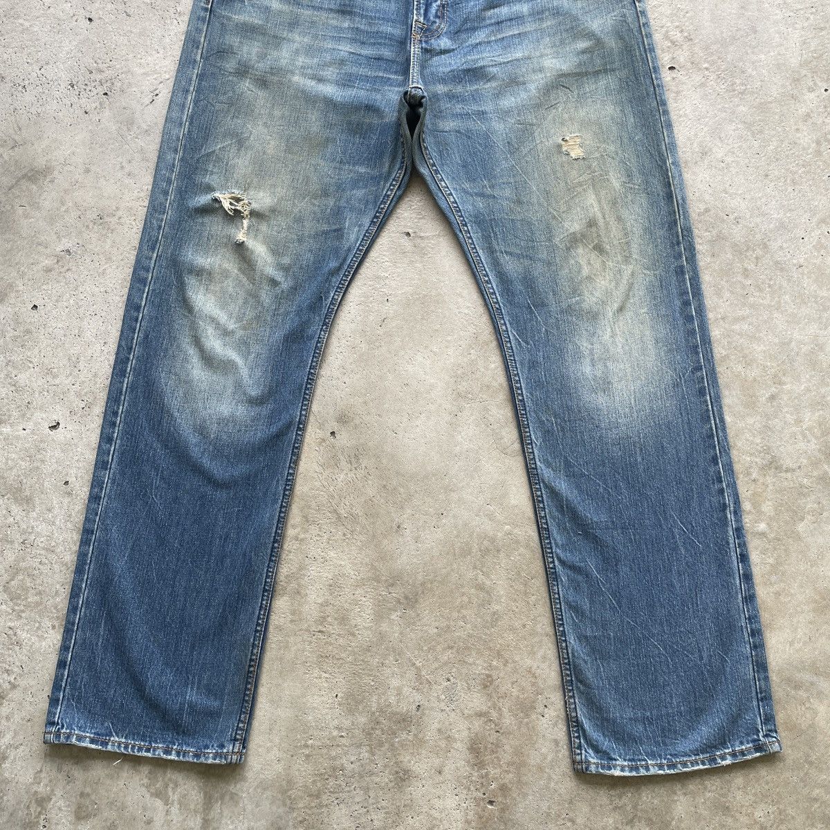 American Eagle Outfitters American Eagle Vintage Jeans Rusty Distressed Faded Pants Size US 39 - 4 Thumbnail