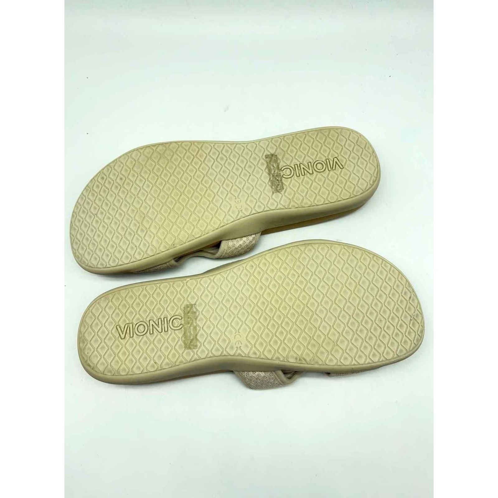Vionic Vionic Sandals Size 12 Tan Slip On Size US 12 / IT 42 - 6 Thumbnail