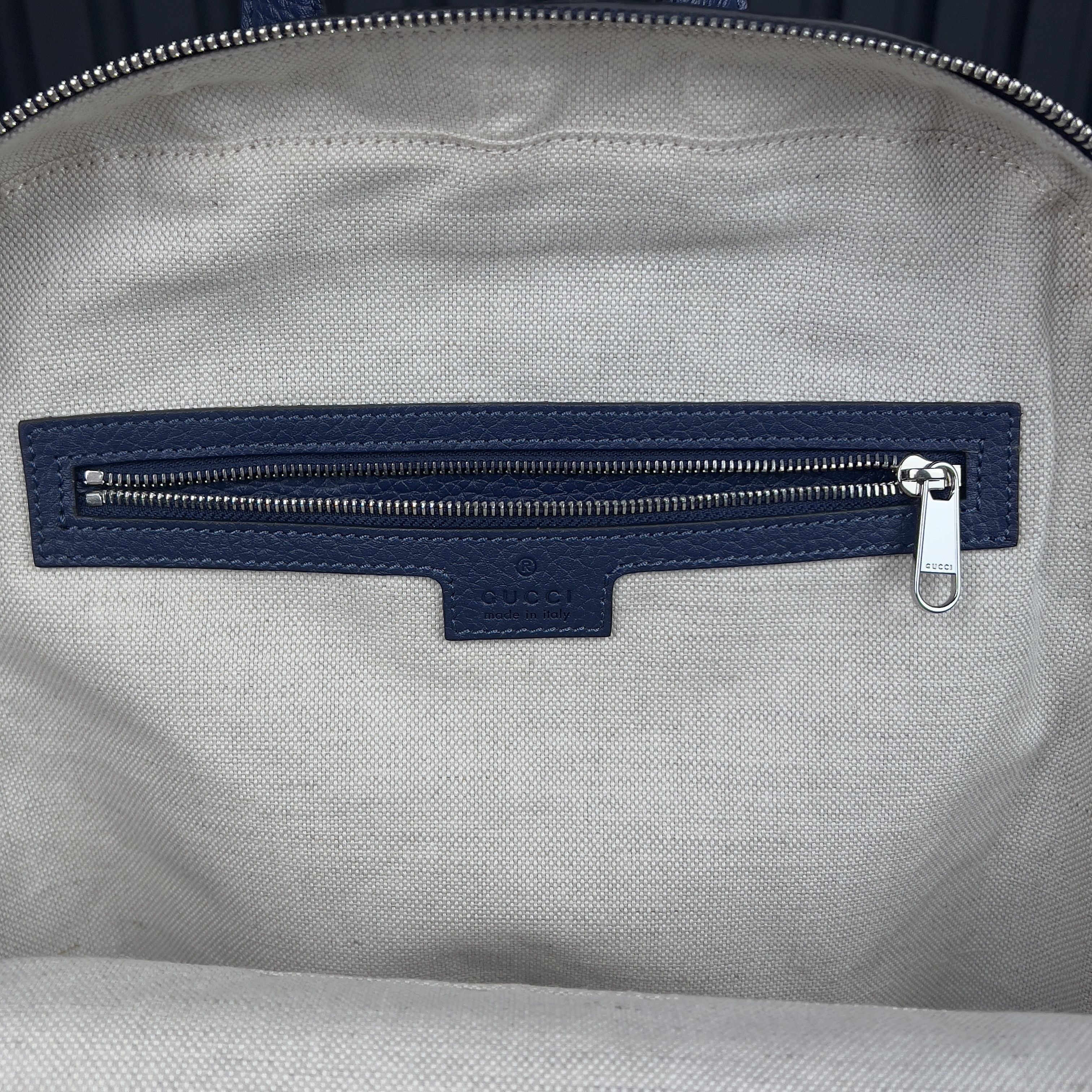Gucci RRP $3550 Gucci Medium Jumbo GG Backpack Grain Leather Size ONE SIZE - 16 Thumbnail