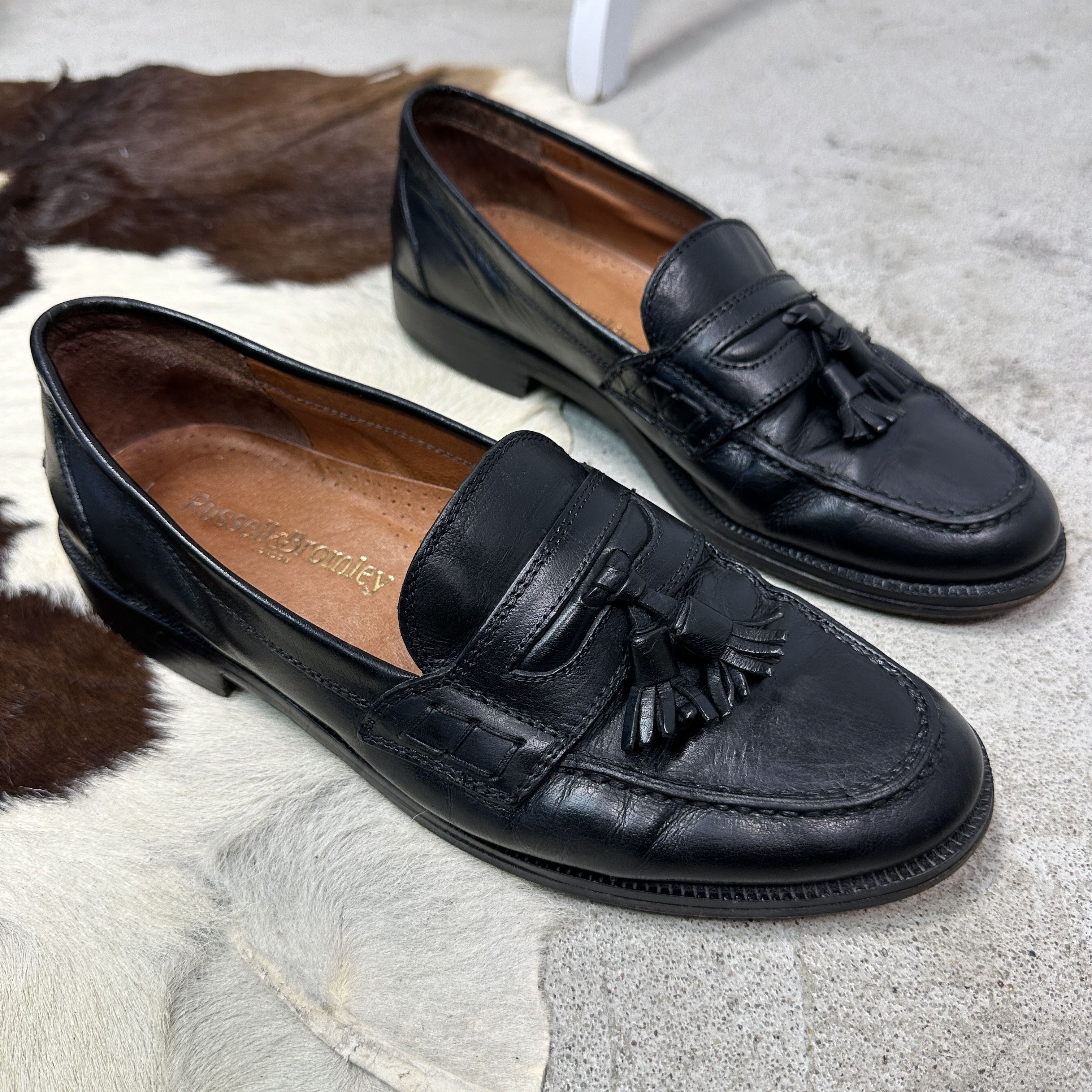 Russell & Bromley Vintage Avant Garde Leather Elegant Russel & Broomley Y2K Size US 9 / EU 42 - 2 Thumbnail