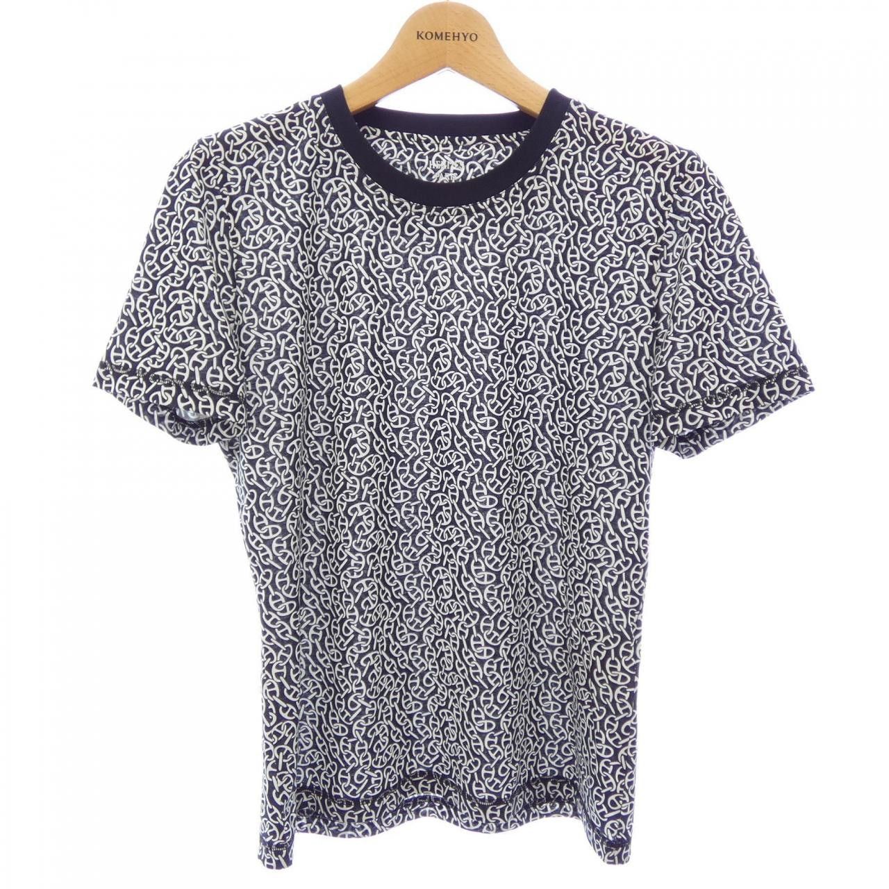 Hermes Hermes NAOUSSA CHAINE T-shirt Cotton T-Shirts DUTY FREE for USA