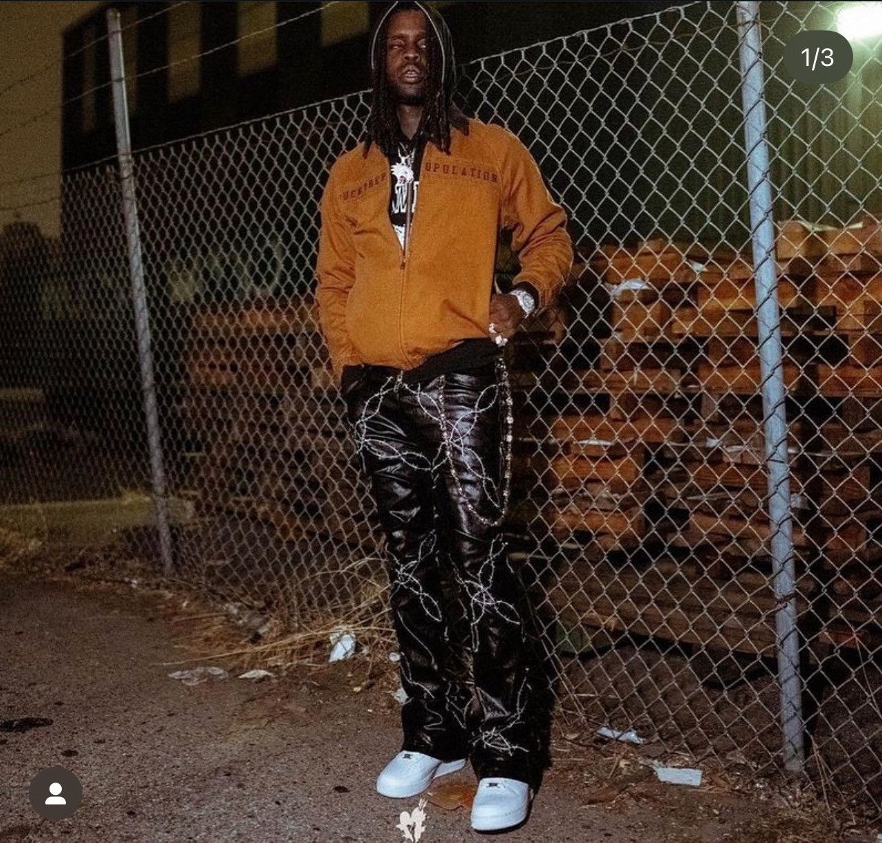 Other Barbwire Flare Pants Size US 30 / EU 46 - 4 Thumbnail