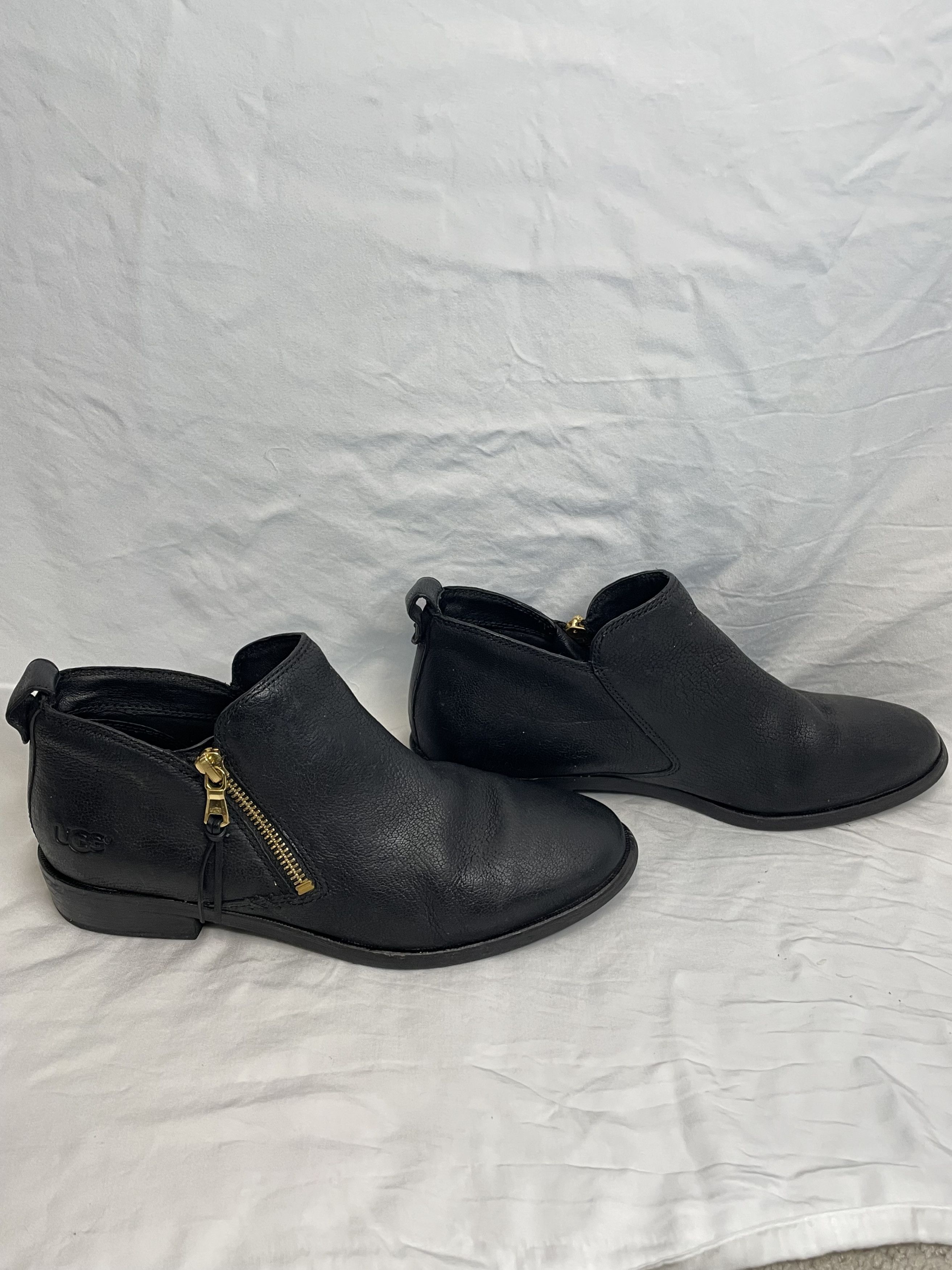 Ugg Ugg Ankle Boot Glee Side Zip Classic Staple Piece Black Size US 8 / IT 38 - 2 Thumbnail