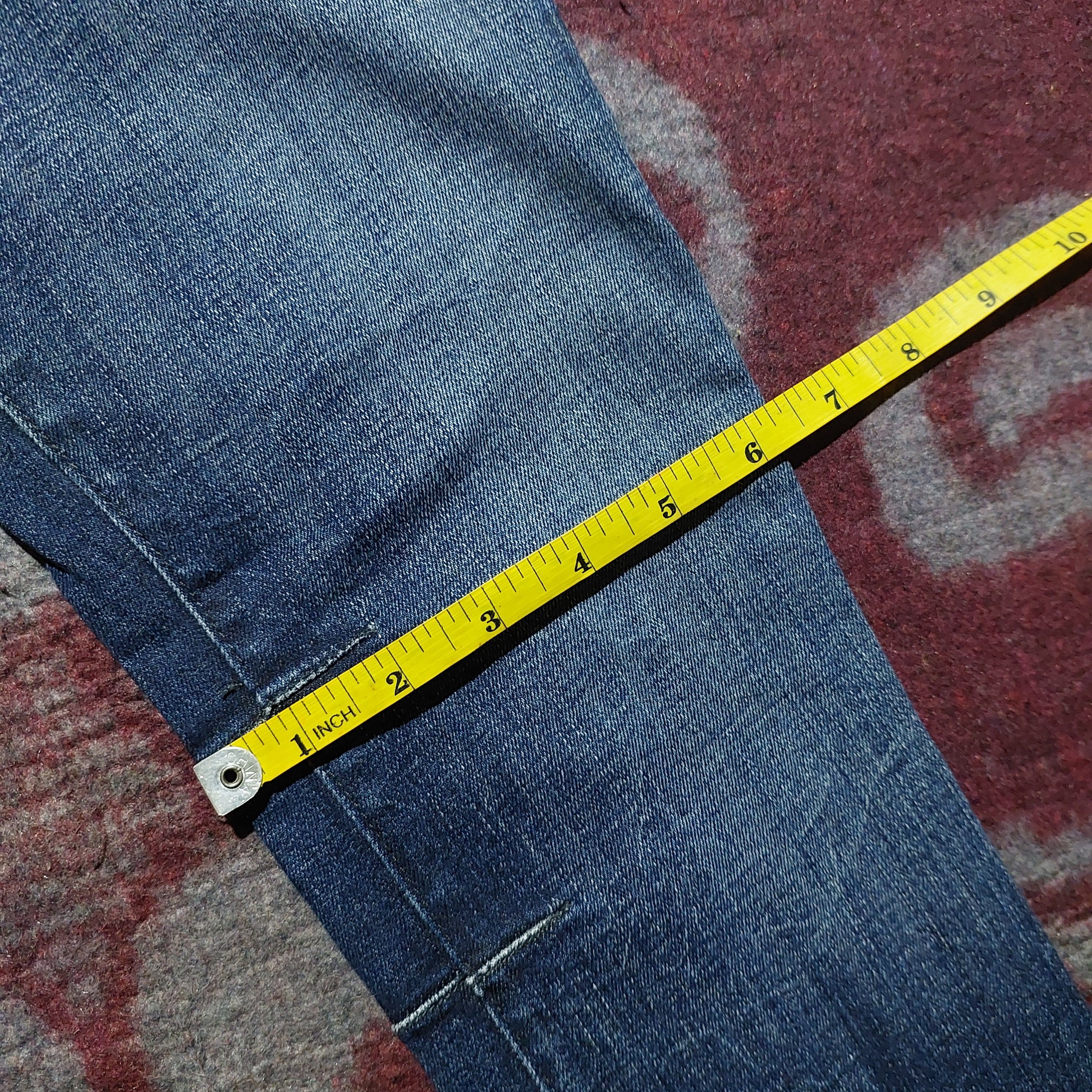 Helmut Lang Helmut Lang skinny blue denim pants Size US 26 / EU 42 - 16 Thumbnail
