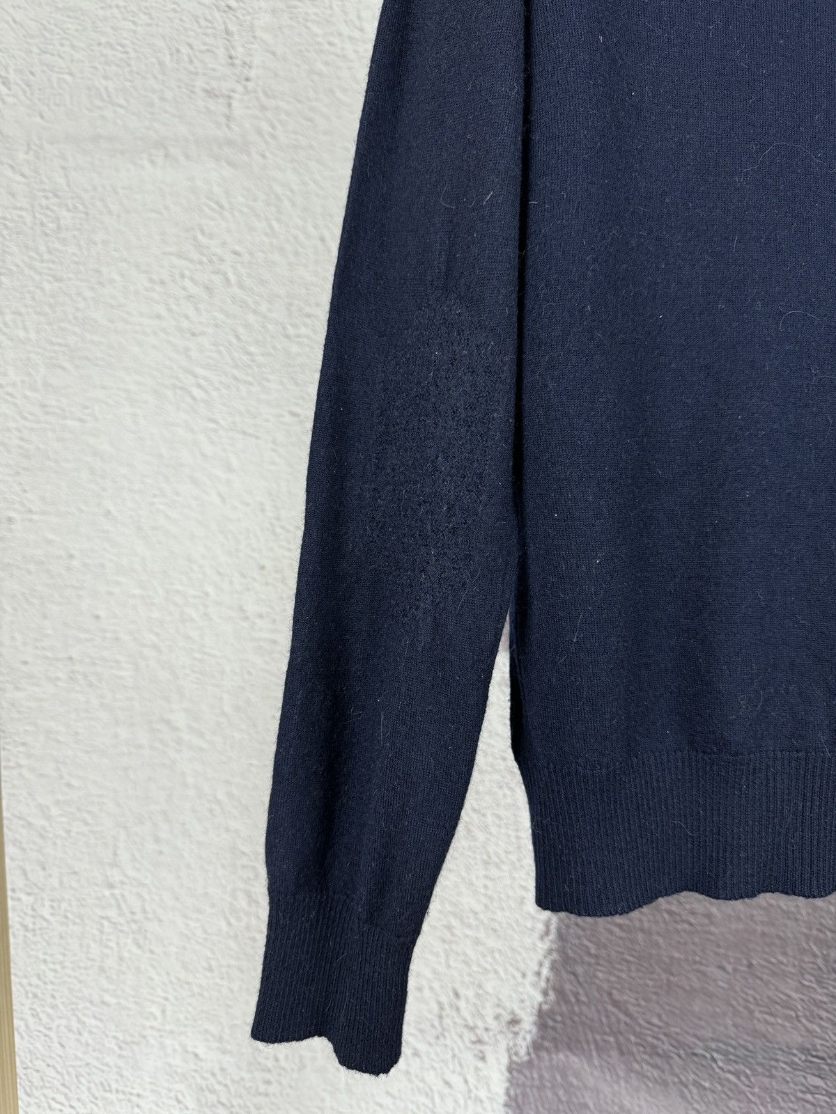 Dirk Bikkembergs Bikkembergs wool two pockets long sleeve polo shirt Size US L / EU 52-54 / 3 - 13 Thumbnail