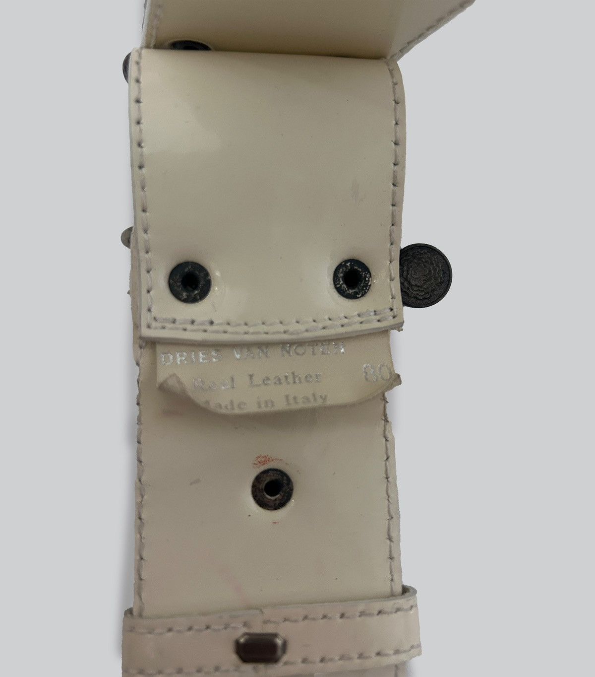 Dries Van Noten Medallion Buckled Leather Belt Size ONE SIZE - 3 Thumbnail