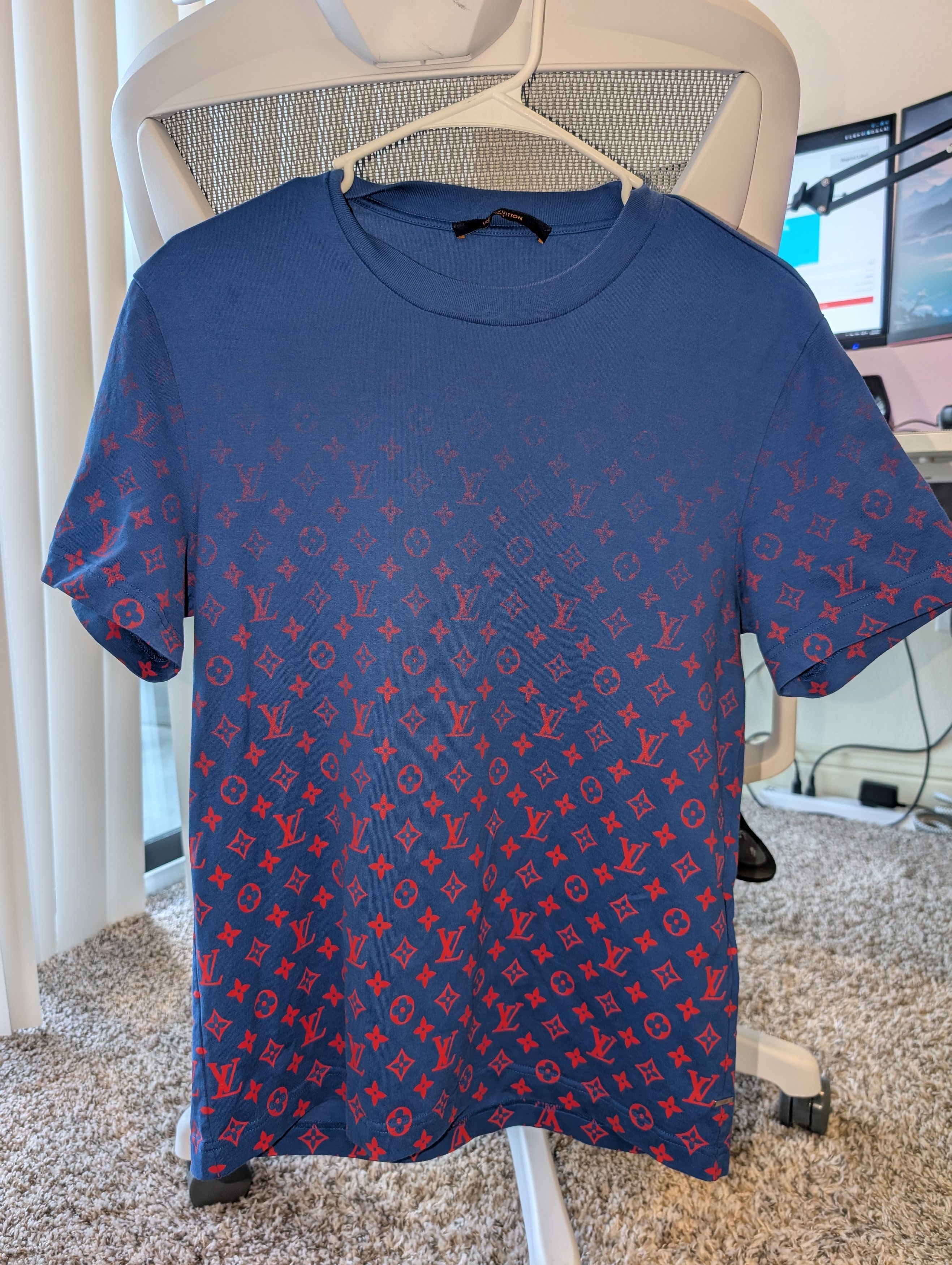 Vuitton Monogram Shirt Purple Louis Vuitton Shirt Dress Shirt