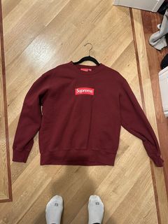 Supreme Box Logo Crewneck (FW22) Black Men's - FW22 - US