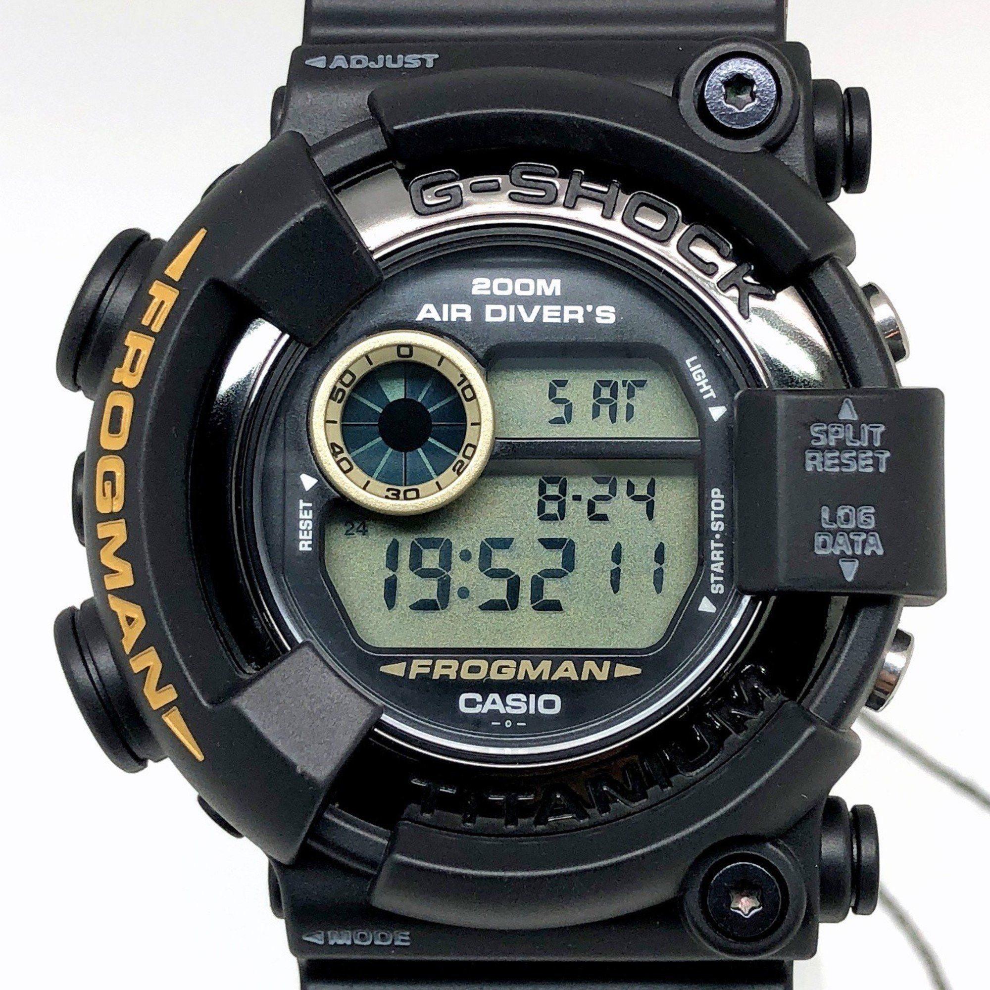 Casio G-SHOCK CASIO Watch DW-8200BMU-1T FROGMAN'99 Frogman 1999 Limited  Edition Gold Diving Frog EL Released in May Mikunigaoka Store | Grailed