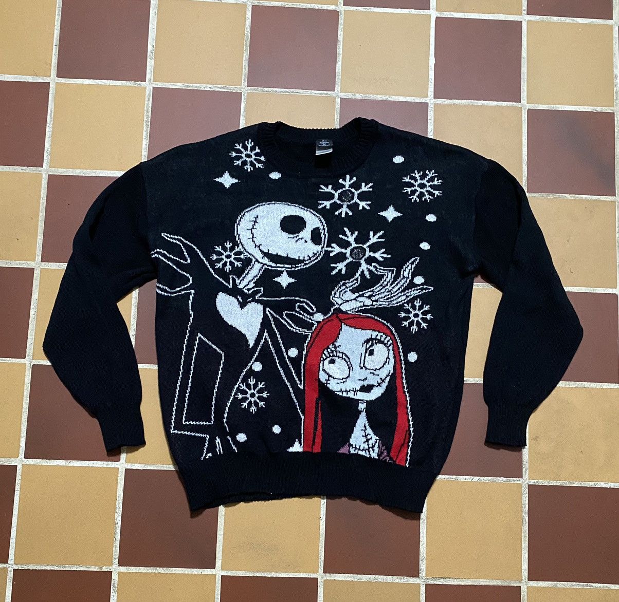 Disney Vintage Nightmare Before Christmas Light Up Sweater Y2K Size US XXL / EU 58 / 5 - 1 Thumbnail