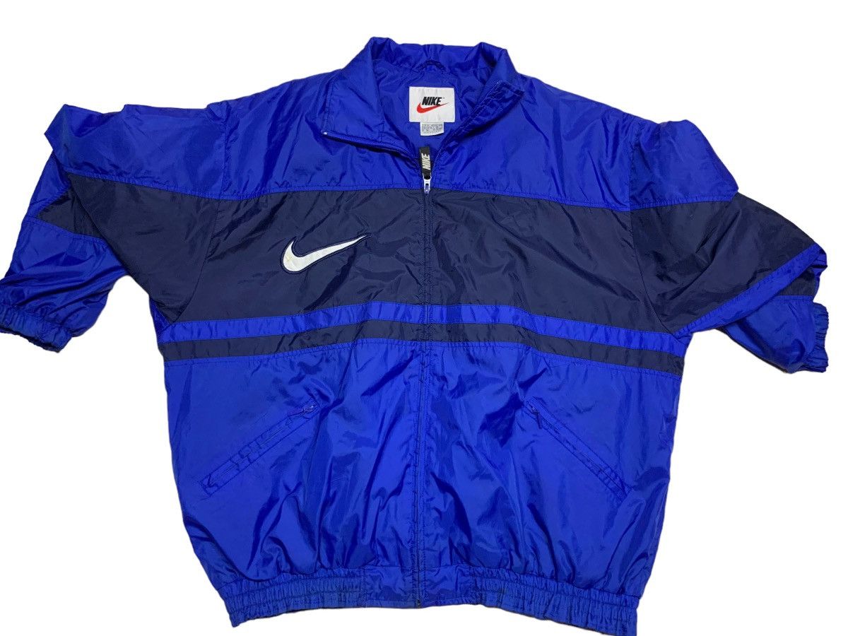 Nike × Vintage Vintage Nike windbreaker big logo Size US XL / EU 56 / 4 - 7 Thumbnail