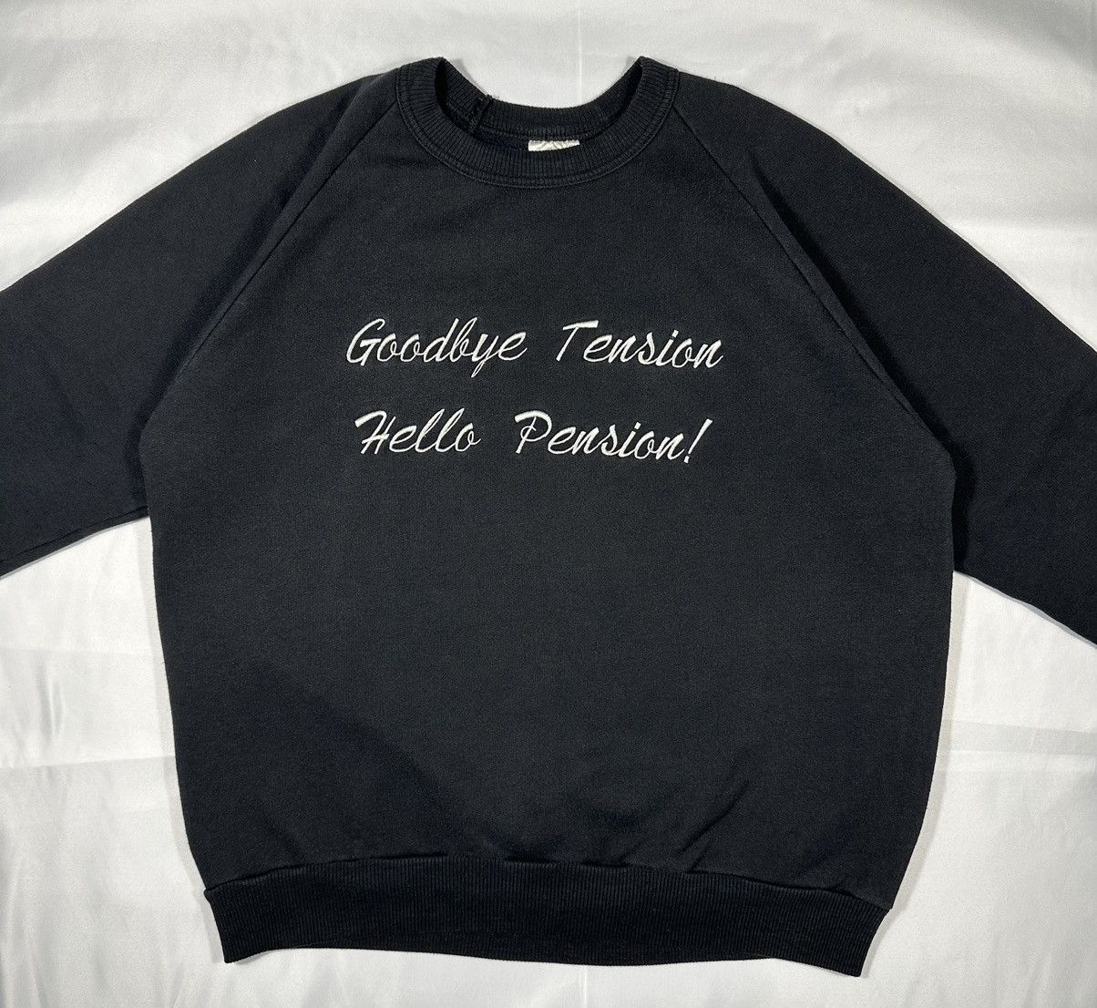 Vintage Vintage Retirement 90s Novelty Quote Funny Sweatshirt Size US L / EU 52-54 / 3 - 4 Thumbnail