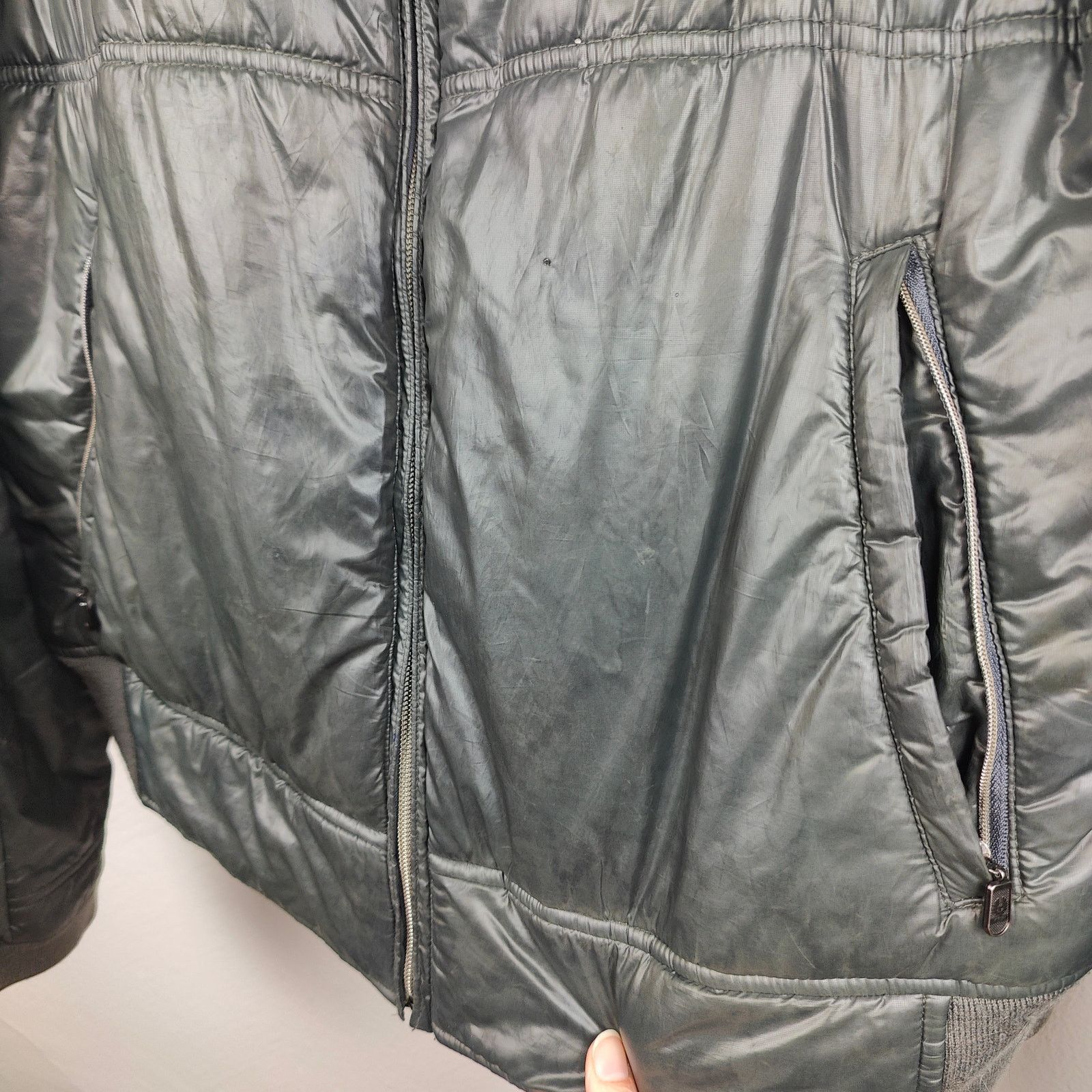 Belstaff Belstaff Puffer Jacket XL Soft Black Full Zip Moto Pockets Size US XL / EU 56 / 4 - 5 Thumbnail