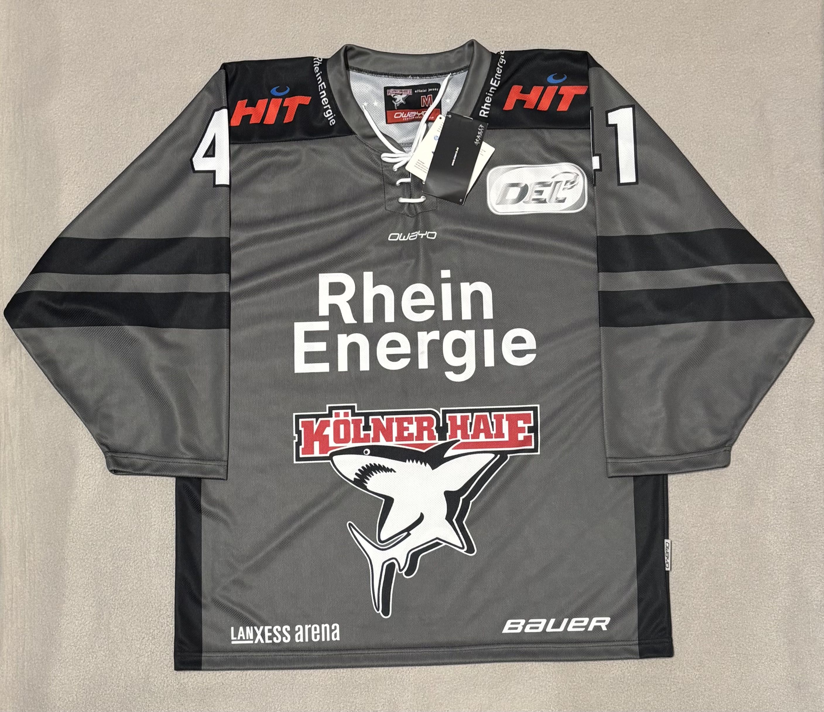 Other Kolner Haie 2018/2019 Pinizzotto #41 Owayo Hockey Jersey Size US M / EU 48-50 / 2 - 5 Thumbnail