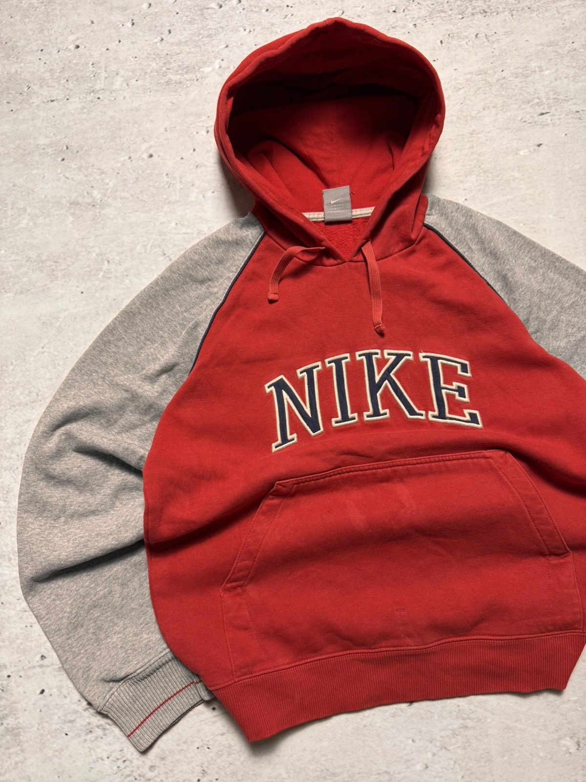 Nike × Vintage NIKE VINTAGE CENTER LOGO OVERSIZE BOXY HOODIE Size US S / EU 44-46 / 1 - 2 Thumbnail