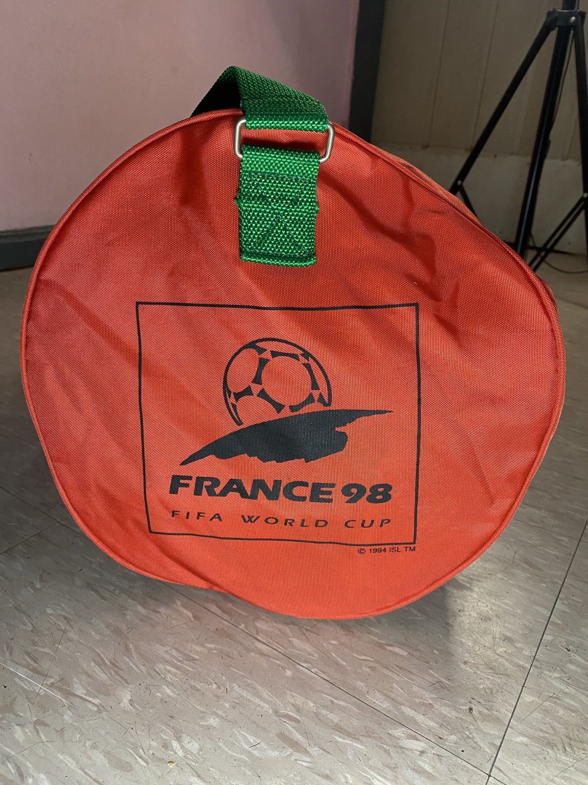 Fujifilm × Vintage Vintage 90s fujifilm france 98 worldcup gym duffle bag Size ONE SIZE - 4 Thumbnail