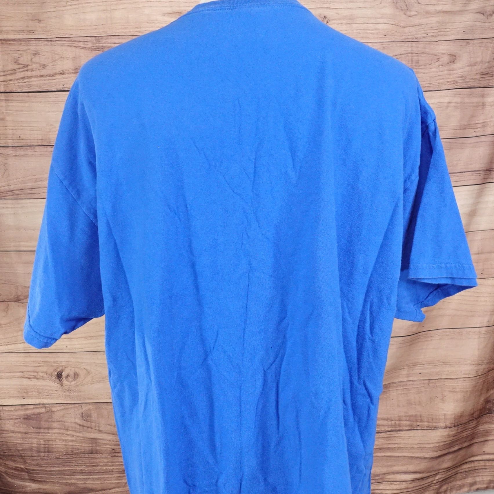 Gildan VINTAGE THESE WORDS SCRIPTURE TITUS 2:7-8 JESUS SHIRT 2XL BLUE UNISEX ADULT T-SHIRT CREW NECK SHORT SLEEVE 100% COTTON GILDAN Men's? Size US XXL / EU 58 / 5 - 5 Thumbnail