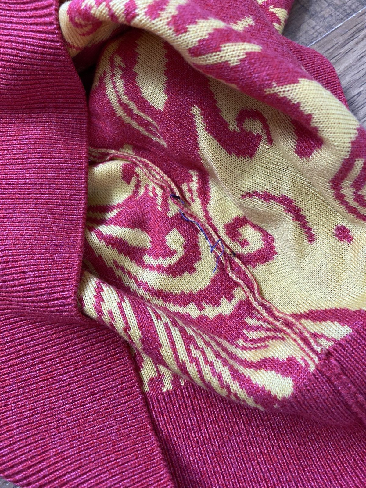 Denis Simachev DENIS SIMACHEV VINTAGE PATTERNS SWEATER Size M / US 6-8 / IT 42-44 - 4 Thumbnail