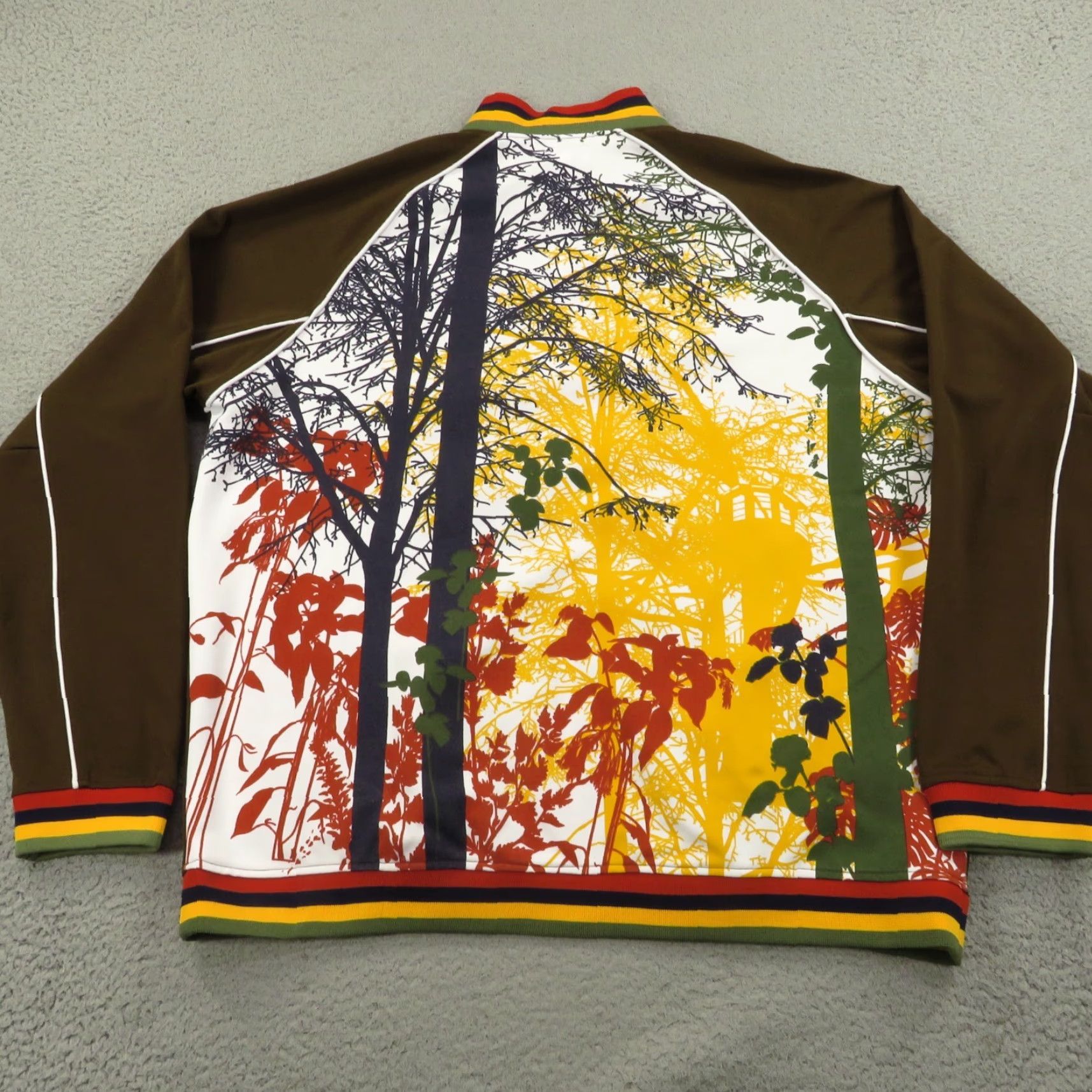 Vintage LRG Bomber Jacket XXXL Men Y2K Full Art Back Graphic Vintage 90s Hip Hop Sports Animals Zipper Pockets All Seasons Fall Spring Summer Winter Size US XXL / EU 58 / 5 - 6 Thumbnail