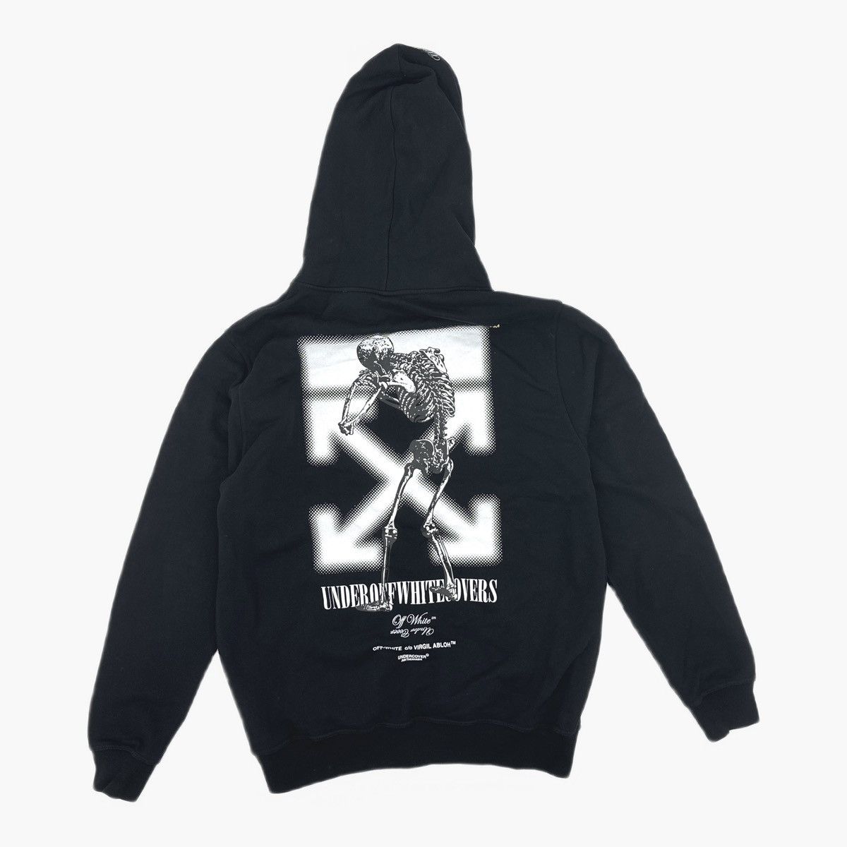 Off-White × Undercover OFF-WHITE FW19 Undercover Skeleton RVRS Zipped Hoodie Size US L / EU 52-54 / 3 - 1 Thumbnail
