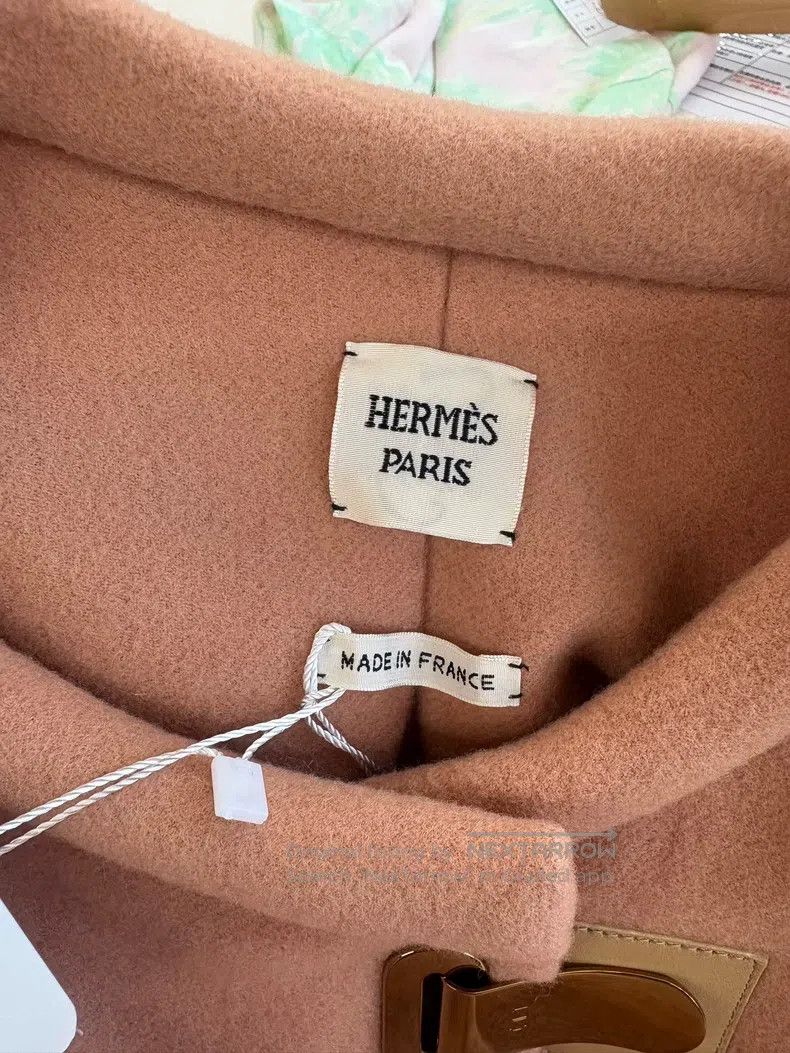 Hermes Hermes Coral Pink Cashmere Jacket Size XS / US 0-2 / IT 36-38 - 3 Thumbnail