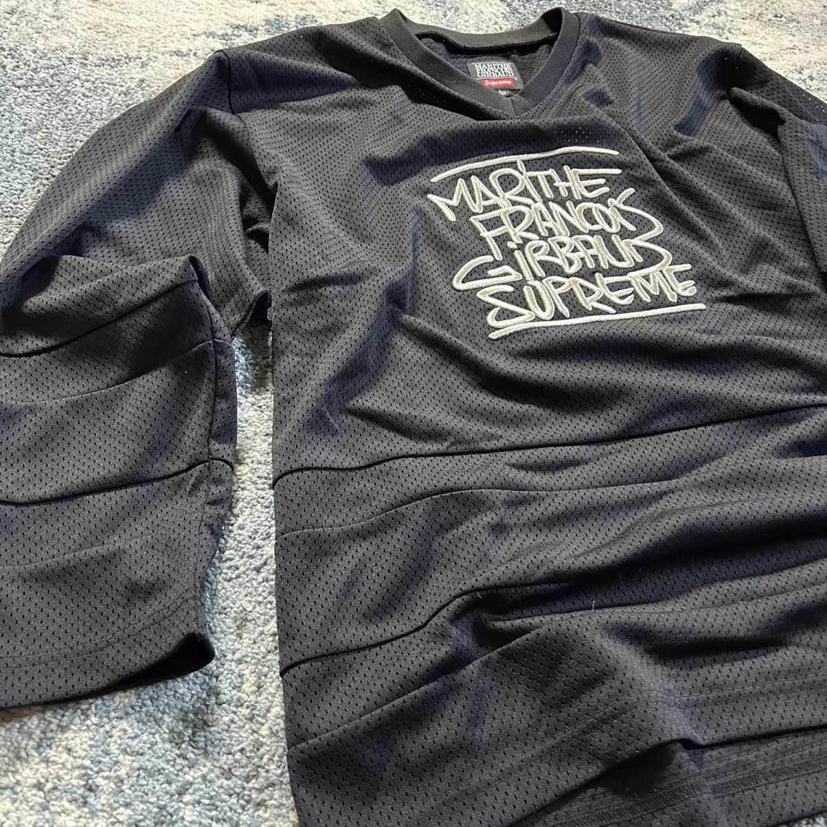 Supreme MARiTHÉ + FRANÇOiS GiRBAUD POLYMESH iCE HOCKEY JERSEY BLACK Size US L / EU 52-54 / 3 - 9 Thumbnail