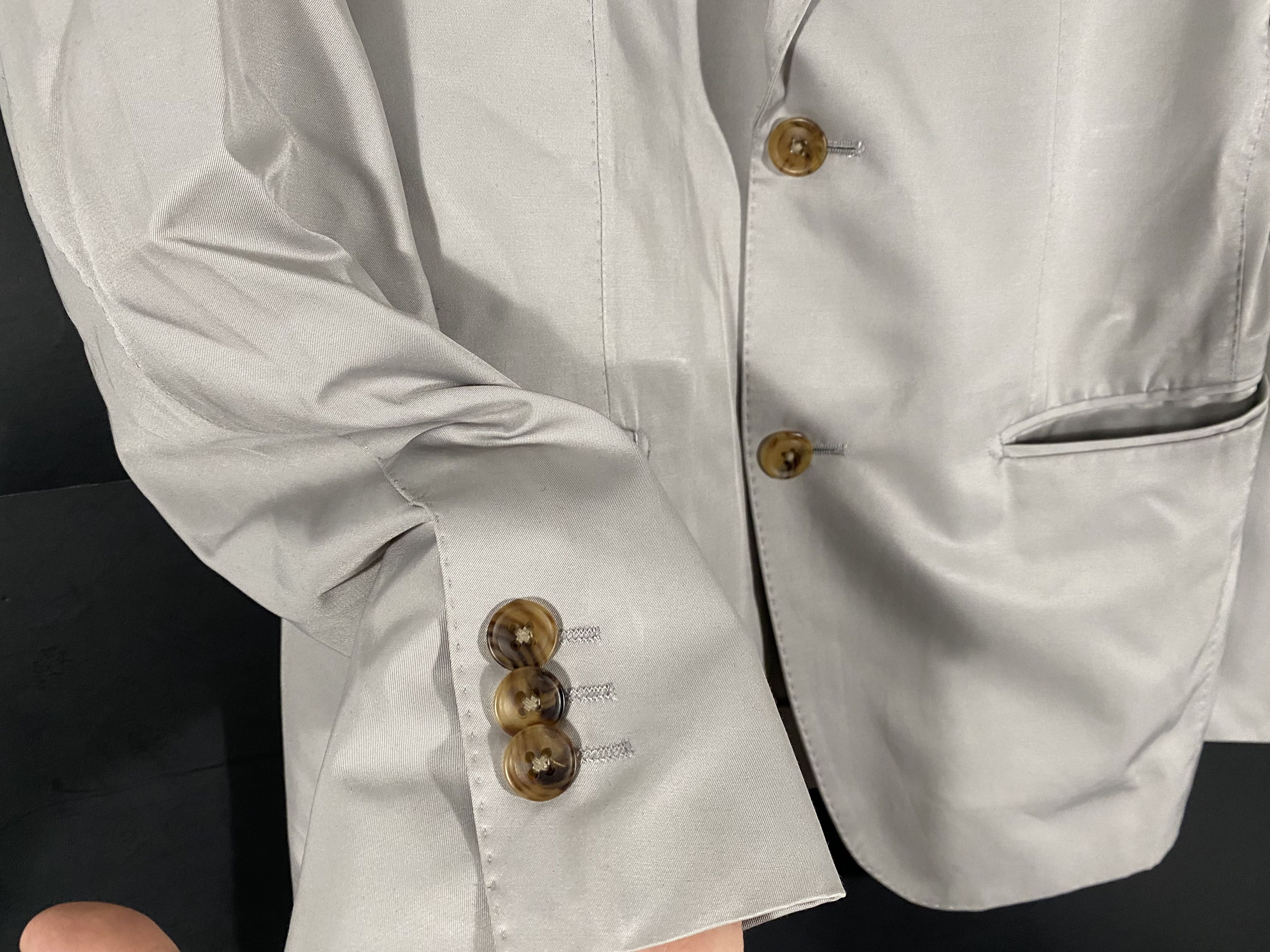 Jil Sander x Uniqlo +J Single breasted tapering blazer white